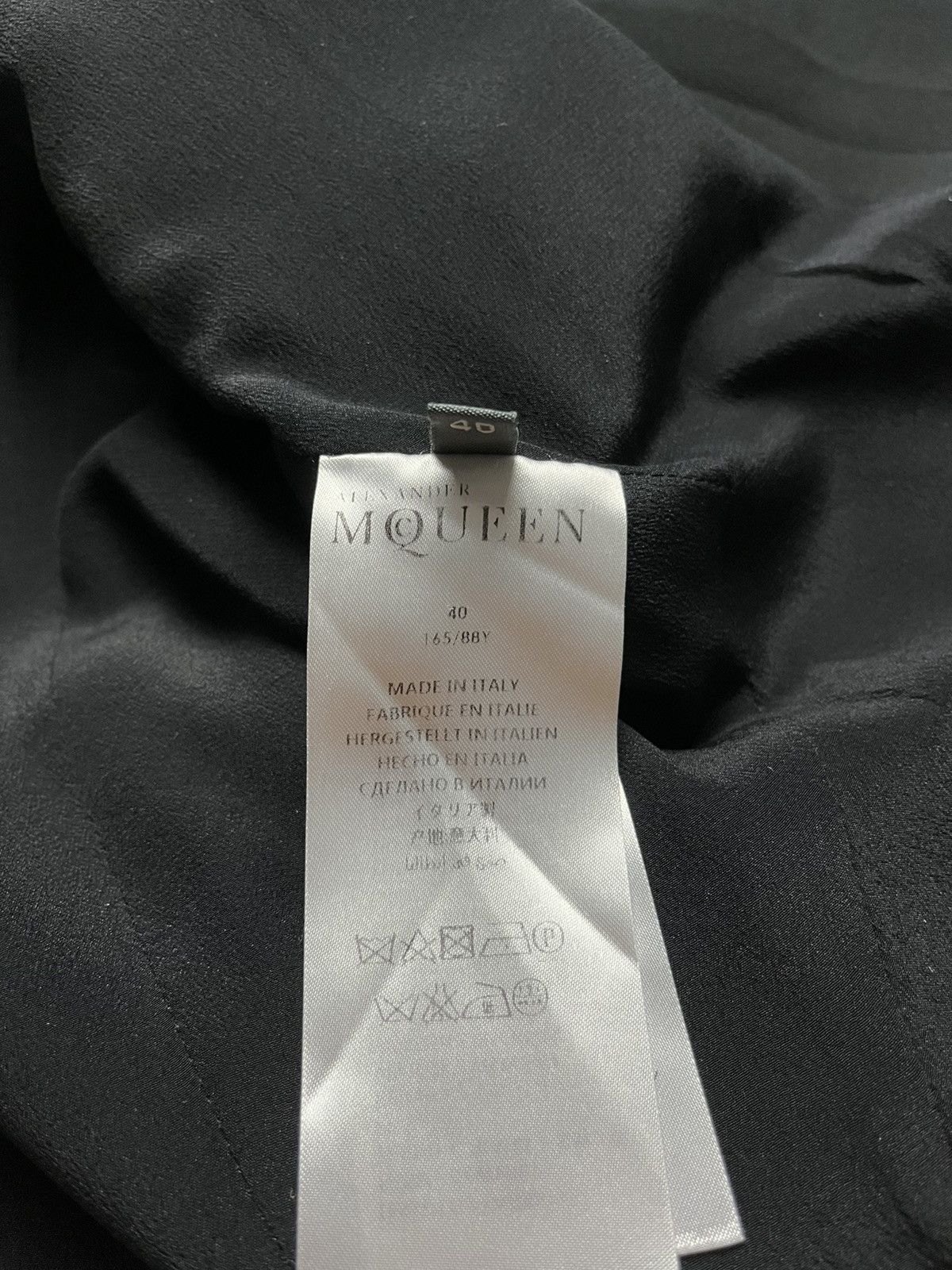 Alexander McQueen Alexander McQueen 2016 Leaf Crepe Single-Breasted Blazer Size L / US 10 / IT 46 - 15 Thumbnail