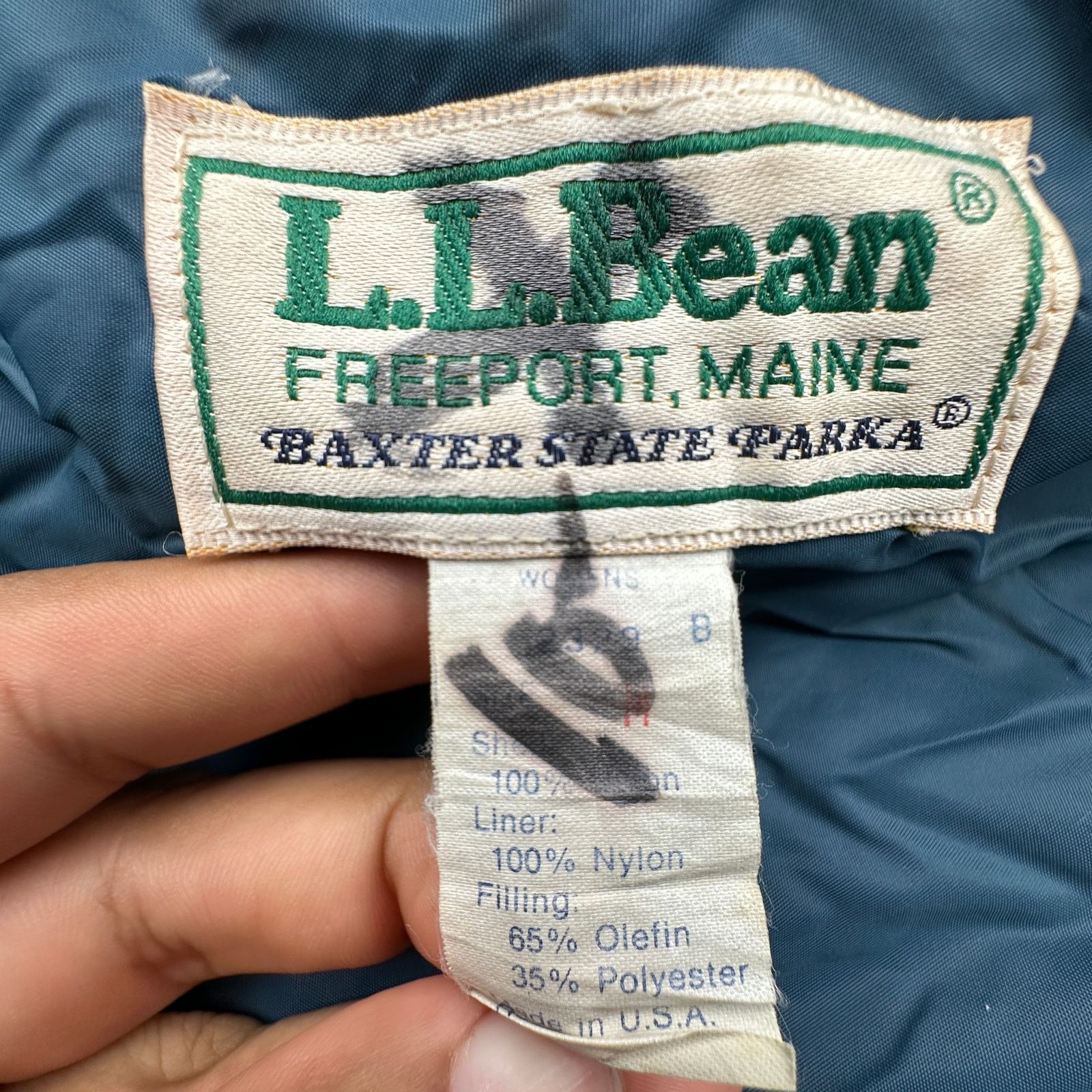 L.L. Bean Vintage LL Bean Baxter State Parka Jacket Coat Womens Medium Size US M / EU 48-50 / 2 - 2 Thumbnail