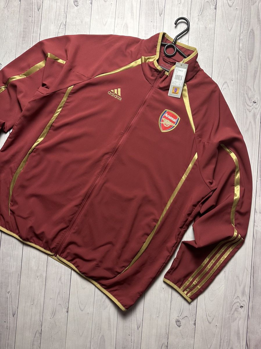 Vintage Vintage adidas Arsenal soccer track jacket rare 2006 XXL Size US XXL / EU 58 / 5 - 2 Thumbnail