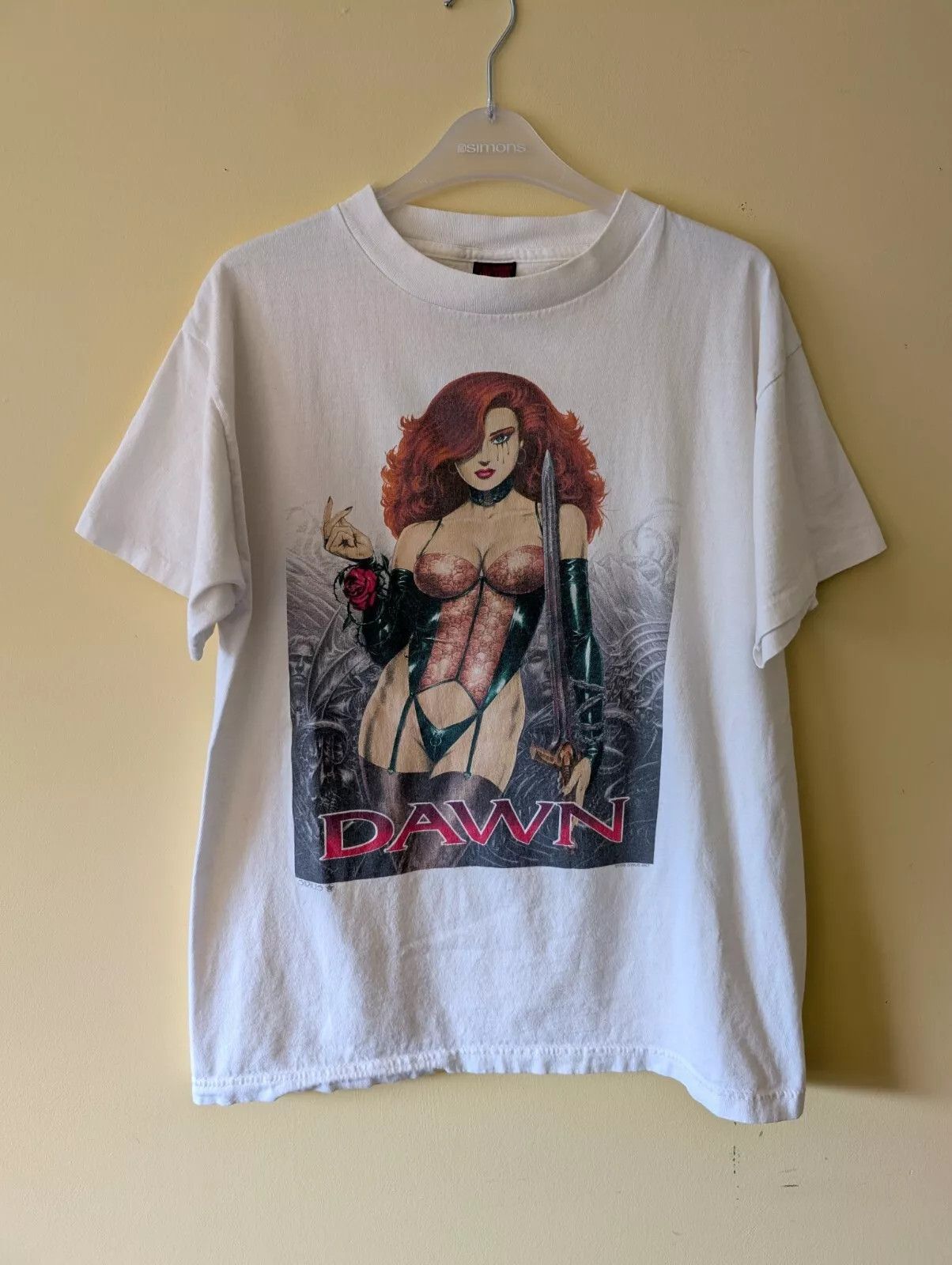 Fashion Victim × Vintage Vintage 1996 Dawn Fashion Victim Lucifer's Halo T Shirt Size US M / EU 48-50 / 2 - 1 Thumbnail