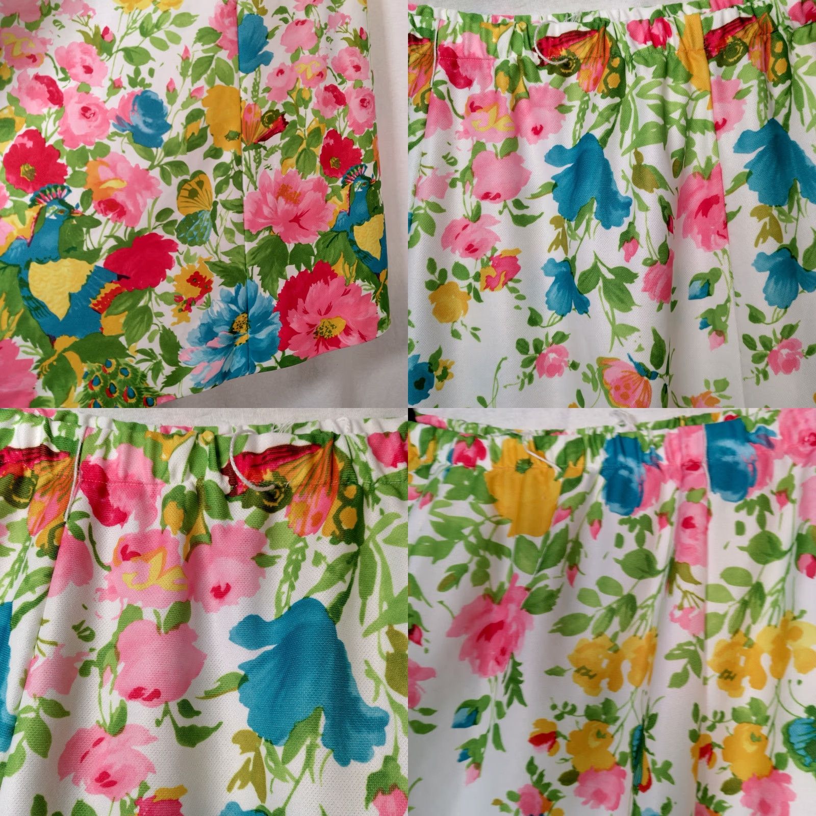 Vintage VINTAGE Adelaar Skirt 14 Maxi Boho Hippie Flower Power Butterfly Floral 70s Mod Cottagecore Women/Men? Size 36" / US 14 / IT 50 - 8 Thumbnail