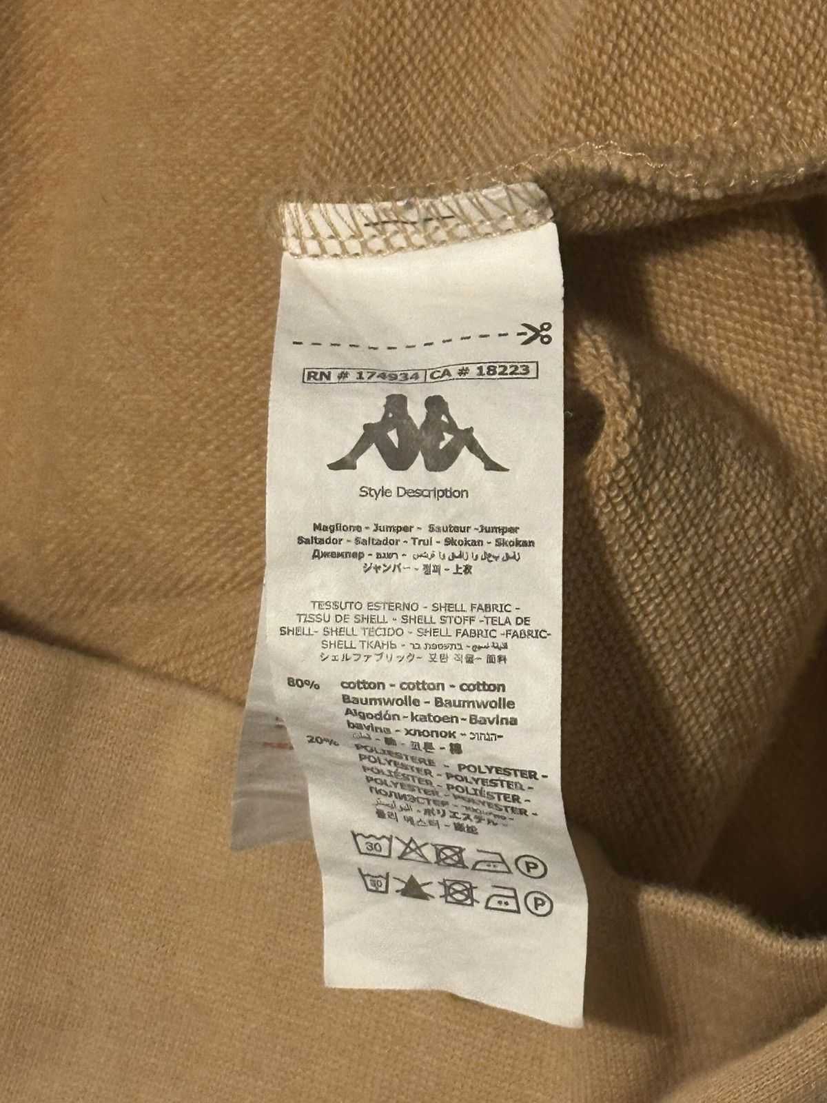 Kappa × Vintage Kappa authentic kawar hoodie Size US L / EU 52-54 / 3 - 4 Thumbnail