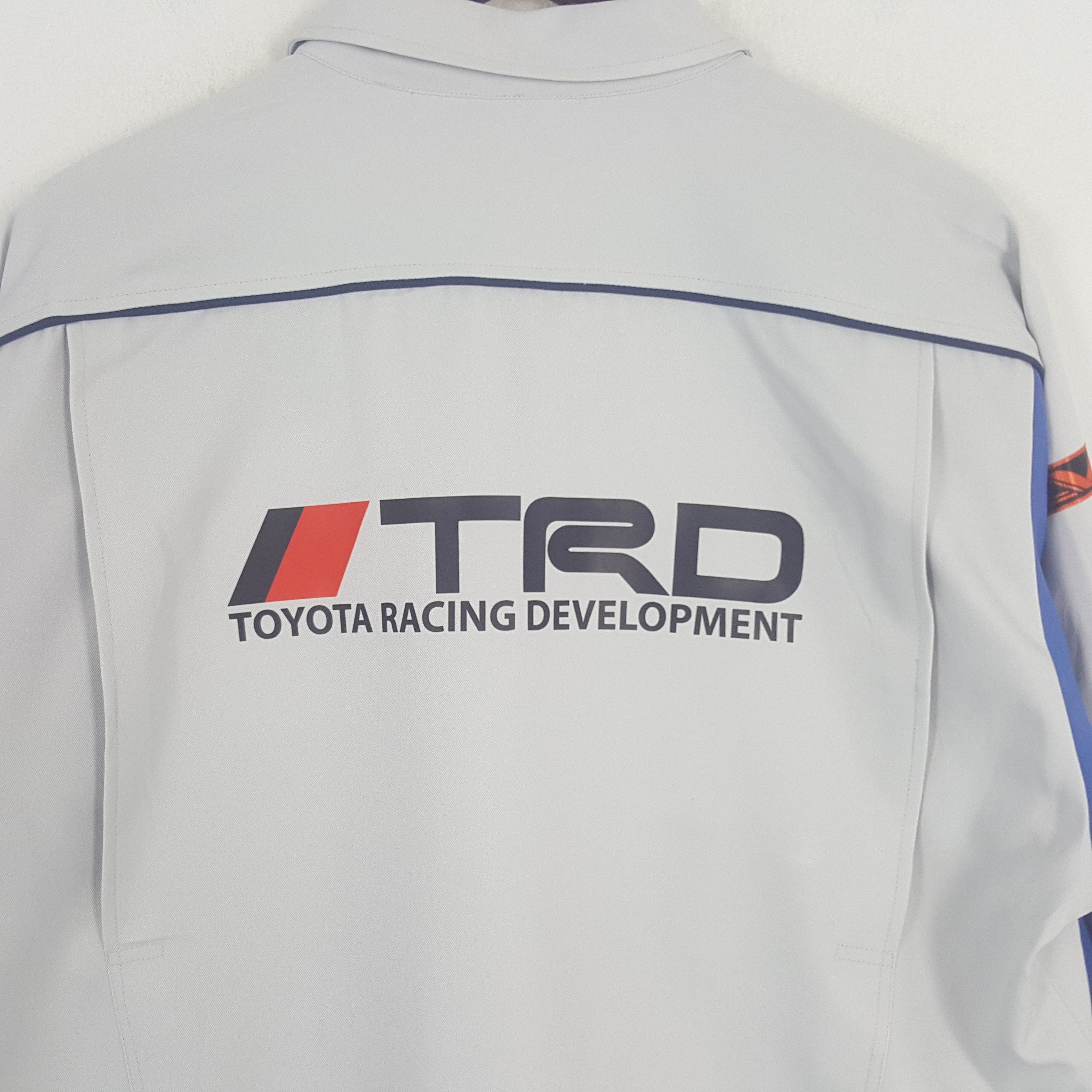 Japanese Brand × Vintage Vintage TRD Toyota Racing Custom Art Uniform Jacket Size US XL / EU 56 / 4 - 2 Thumbnail