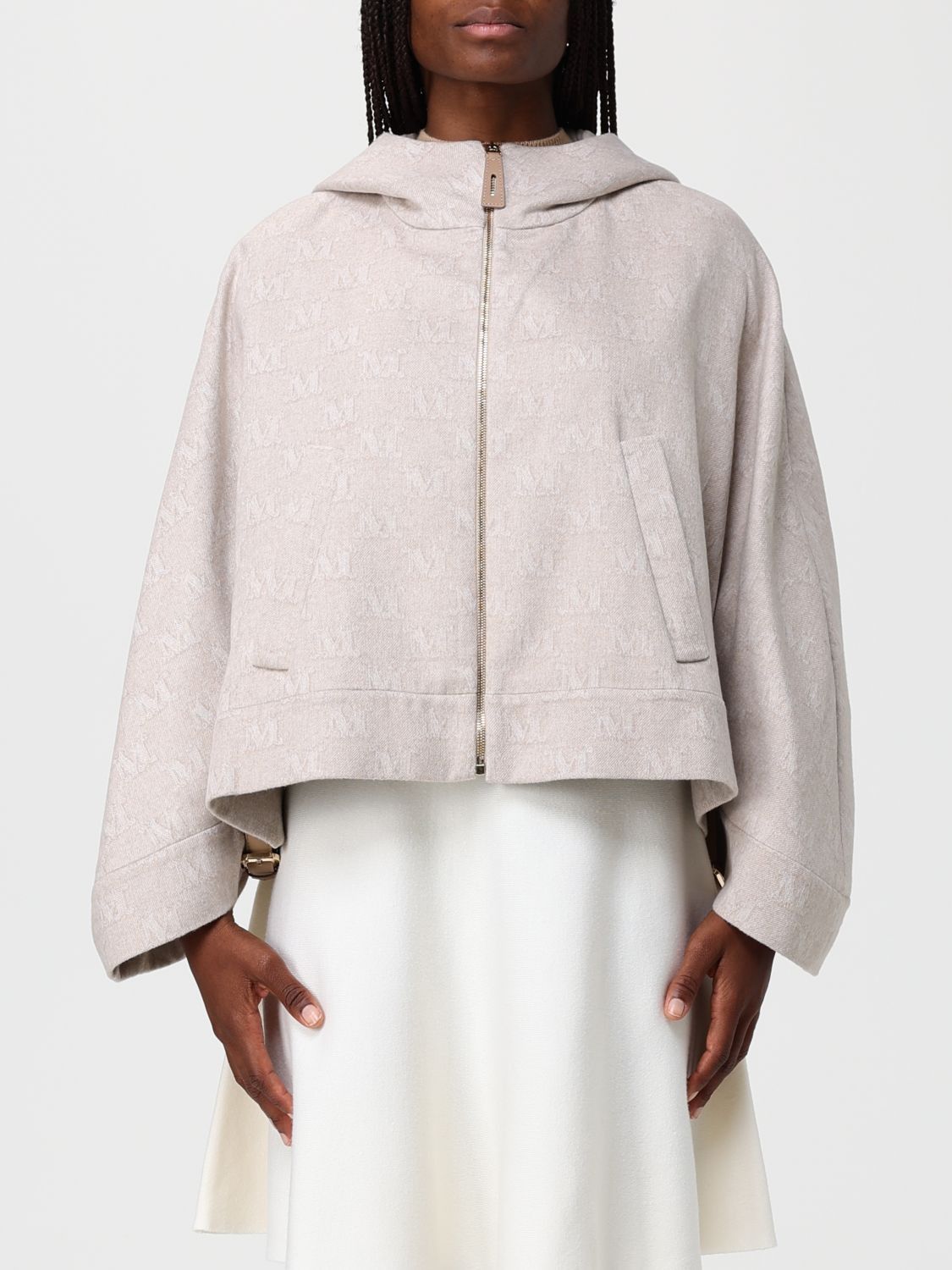 Max Mara Max Mara Jacket Woman White Size M / US 6-8 / IT 42-44 - 1 Thumbnail