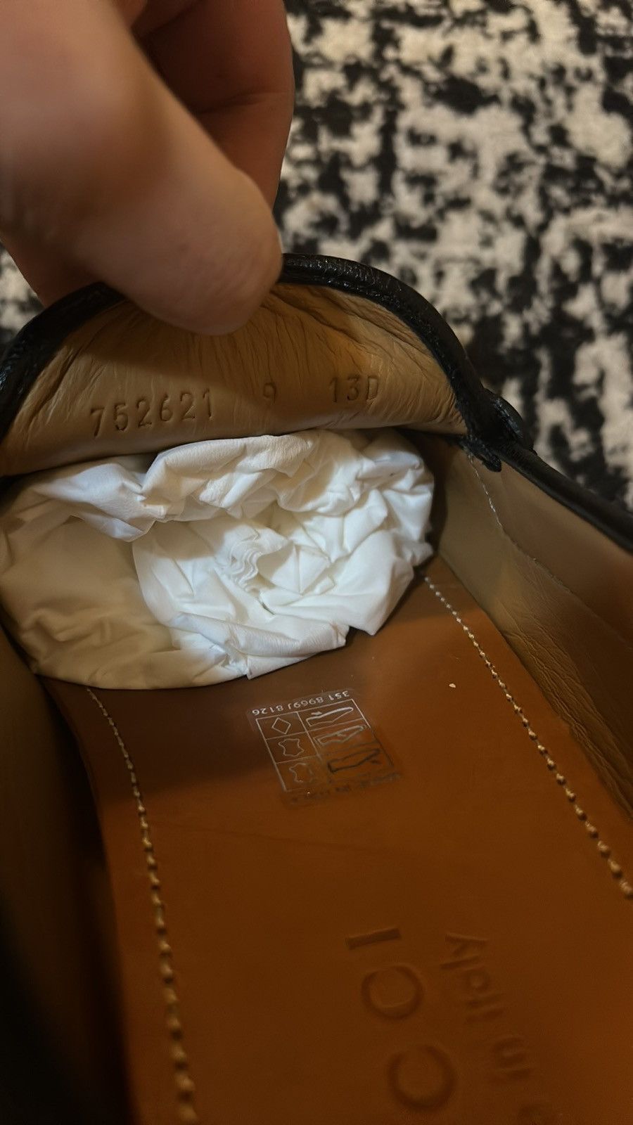 Gucci Gucci Men Gommino Driver Loafers with Half Horsebit Black Size US 9 / EU 42 - 6 Thumbnail