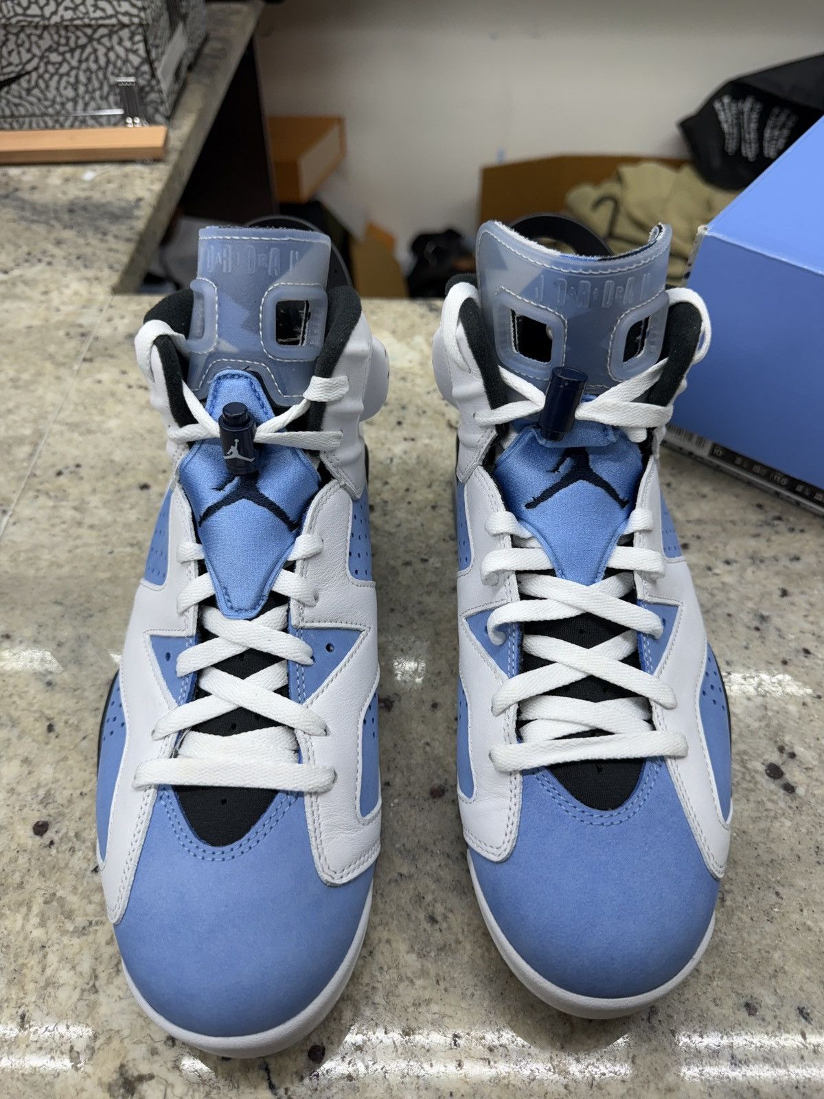 Jordan Brand Jordan 6 White UNC White Size US 10 / EU 43 - 3 Thumbnail