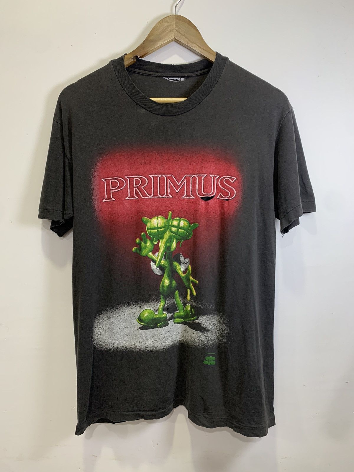 Band Tees × Vintage Vintage Distressed Primus Tshirt Size US M / EU 48-50 / 2 - 1 Thumbnail