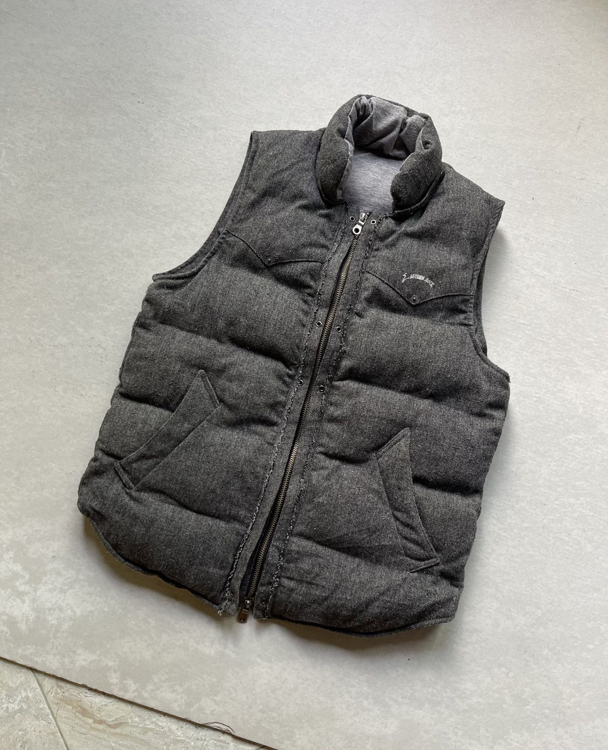 PPFM PPFM MEN'S EASTERN ROCK DOWN VEST JACKET Size US M / EU 48-50 / 2 - 2 Thumbnail