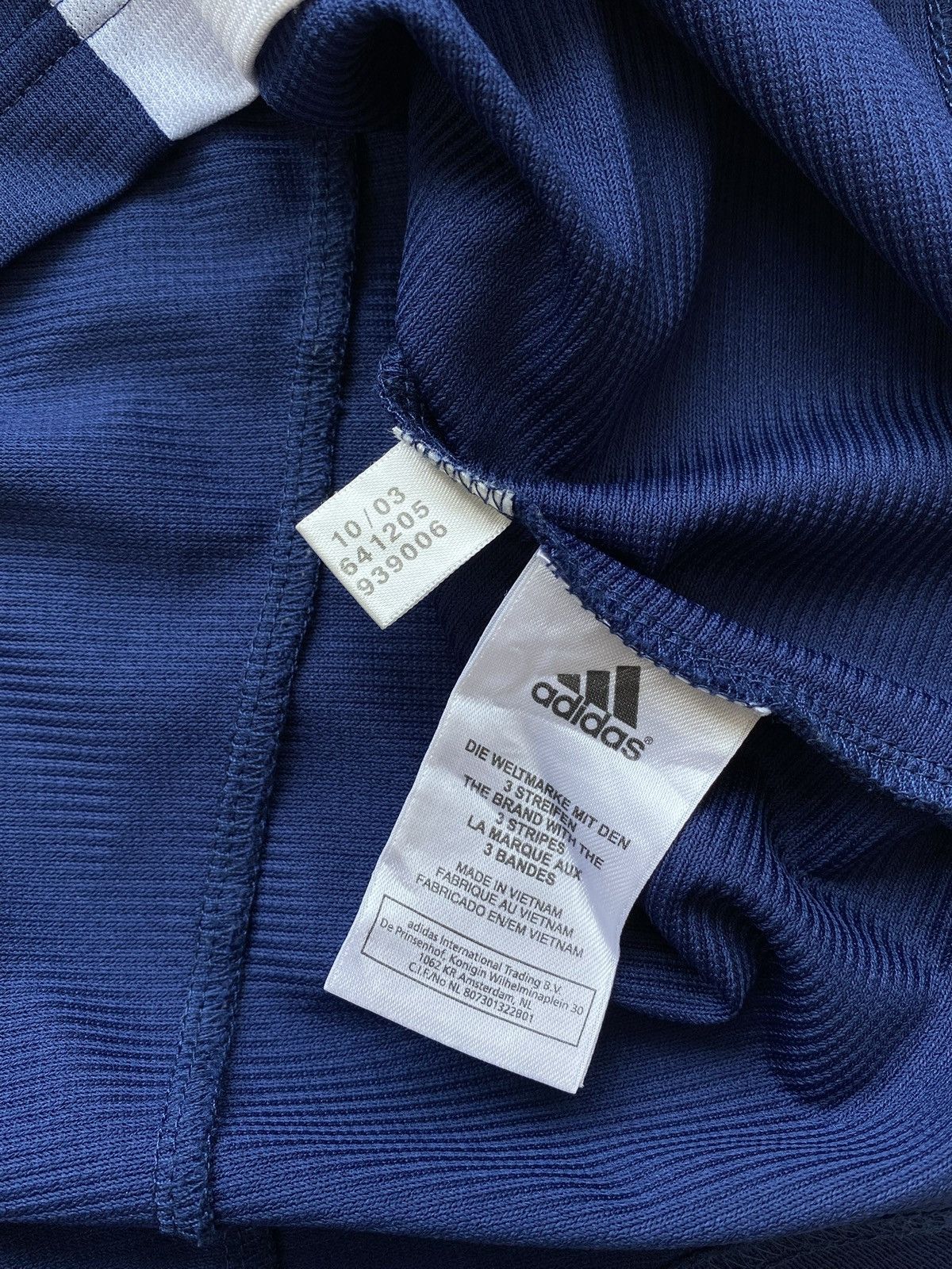 Adidas Rare Adidas 2003-04 France Training Jersey🇫🇷⚡️ Size US XL / EU 56 / 4 - 9 Thumbnail