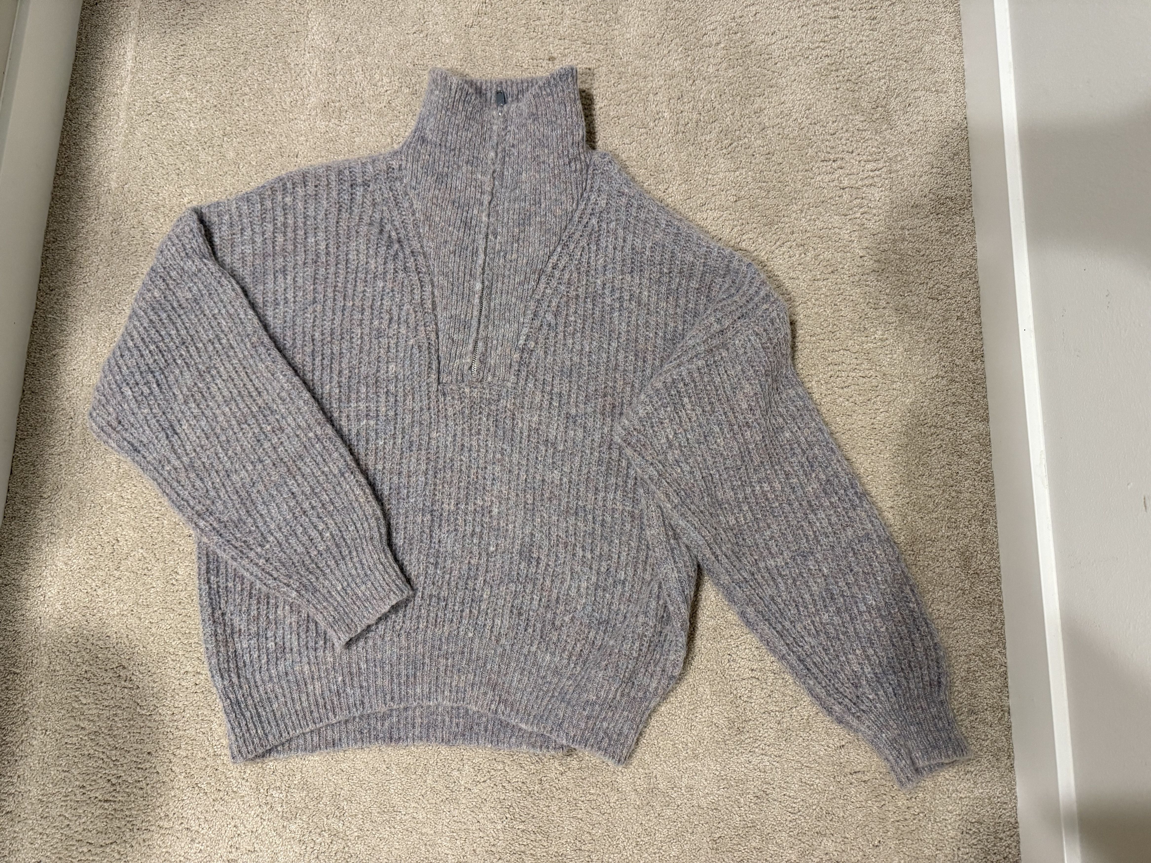 Isabel Marant Etoile Myclan Half Zip Sweater Size M / US 6-8 / IT 42-44 - 1 Thumbnail