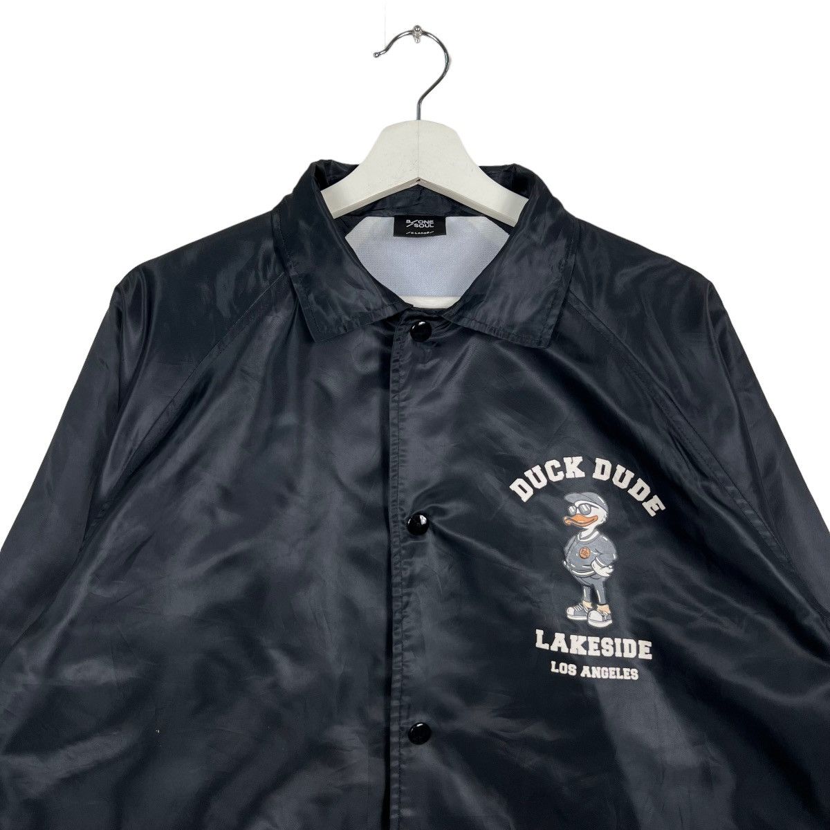 Japanese Brand 🔥 DUCK DUDE LAKESIDE COACH JACKET Size US XL / EU 56 / 4 - 4 Thumbnail