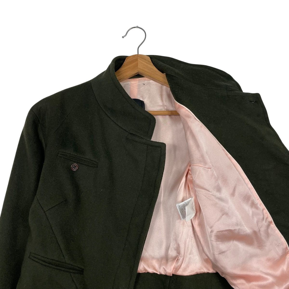 ANTEPRIMA Anteprima Asymmetrical Design Casual Wool Jacket Size XS / US 0-2 / IT 36-38 - 10 Thumbnail