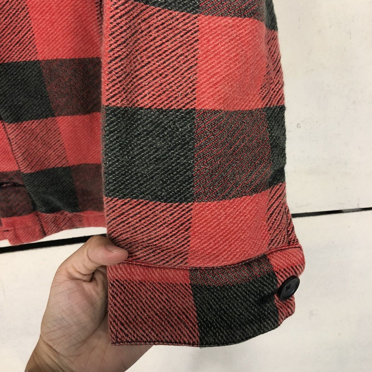 Japanese Brand 🔥VINTAGE FLANNEL JACKET BLANKET RHC TARTAN ISSEY MIYAKE Size US M / EU 48-50 / 2 - 17 Thumbnail