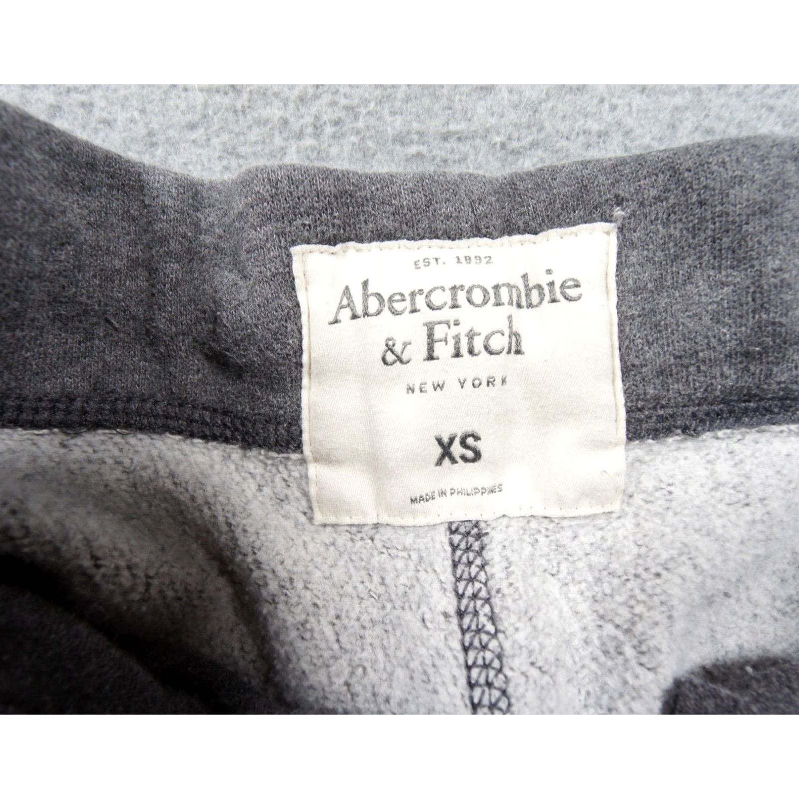 Abercrombie & Fitch Abercrombie & Fitch Sweatpants Mens XS Gray Fleece Lounge Casual Adult XSmall Size US 27 - 6 Thumbnail