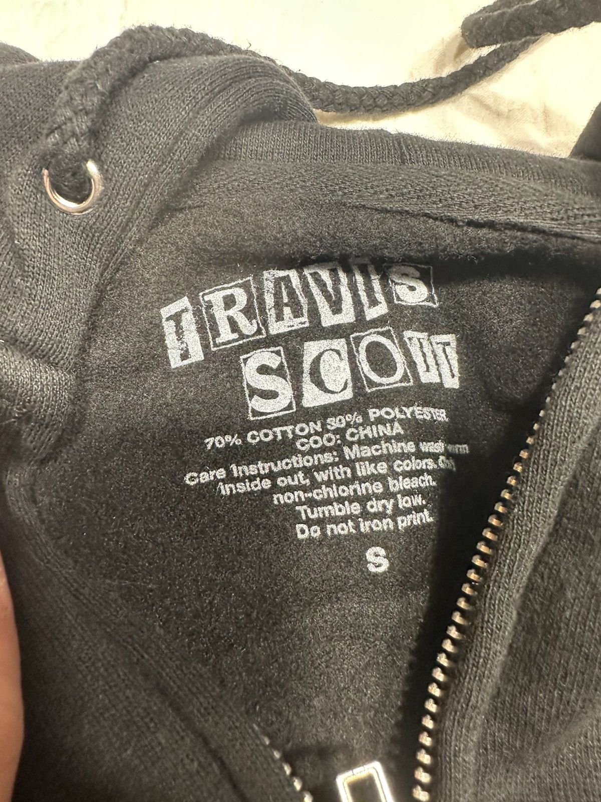 Travis Scott TRAVIS SCOTT Birds in the Trap Zip Up 2016 Tour Grail/Small Size US S / EU 44-46 / 1 - 4 Thumbnail