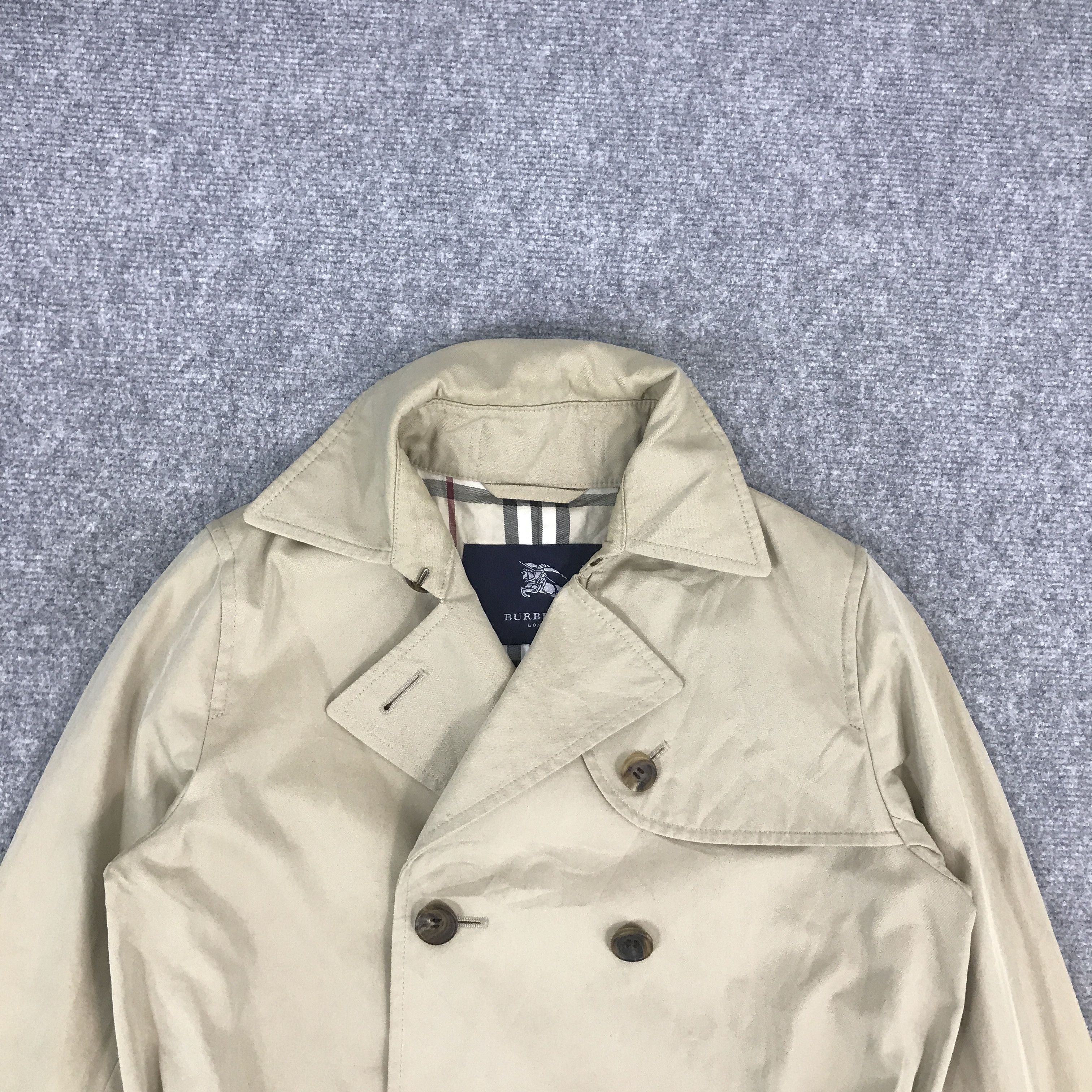 Burberry × Japanese Brand BURBERRY COAT BONDAGE BUTTON JACKET Size US M / EU 48-50 / 2 - 3 Thumbnail