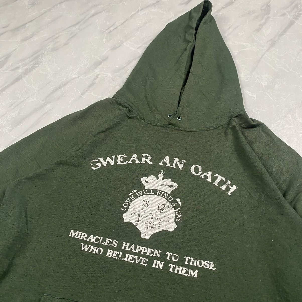 Takeo Kikuchi Rare Vintage 90s Swear An Oath Light Pullover Size US S / EU 44-46 / 1 - 2 Thumbnail