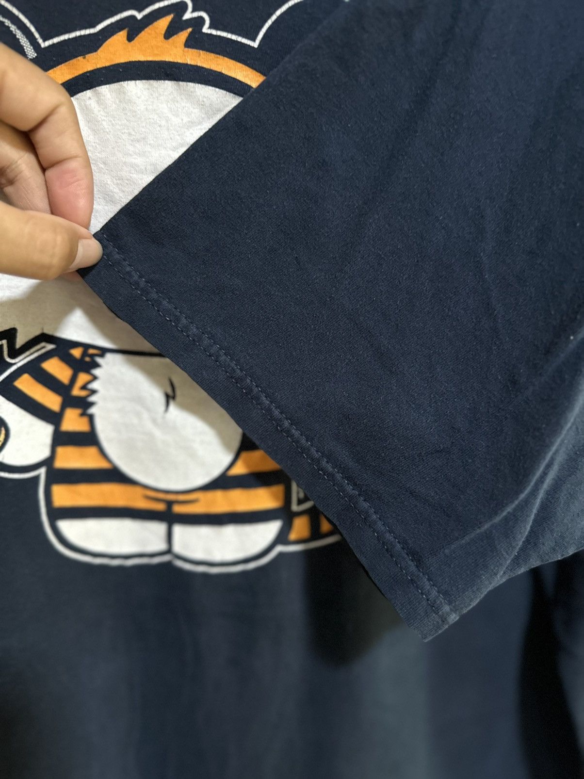 Cartoon Network Vintage Calvin And Hobbes Faded Tee Size US XL / EU 56 / 4 - 3 Thumbnail