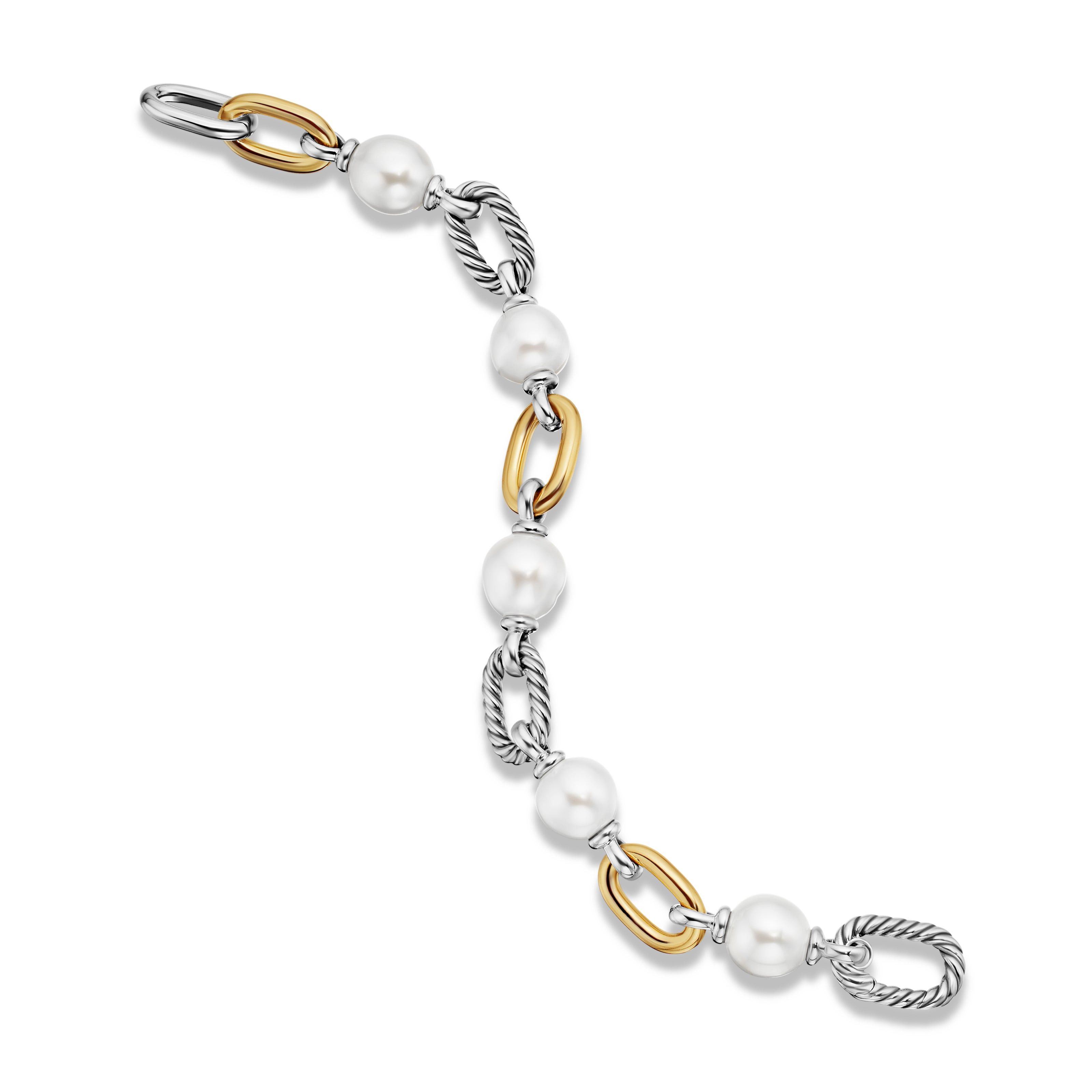 David Yurman o1w1db10526 B18439 Size:M/Chain Bracelet in Silver Size ONE SIZE - 5 Thumbnail
