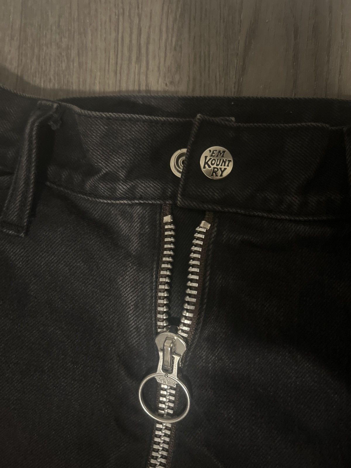 Kapital Kapital Denim Motocross Pants Size US 32 / EU 48 - 3 Thumbnail