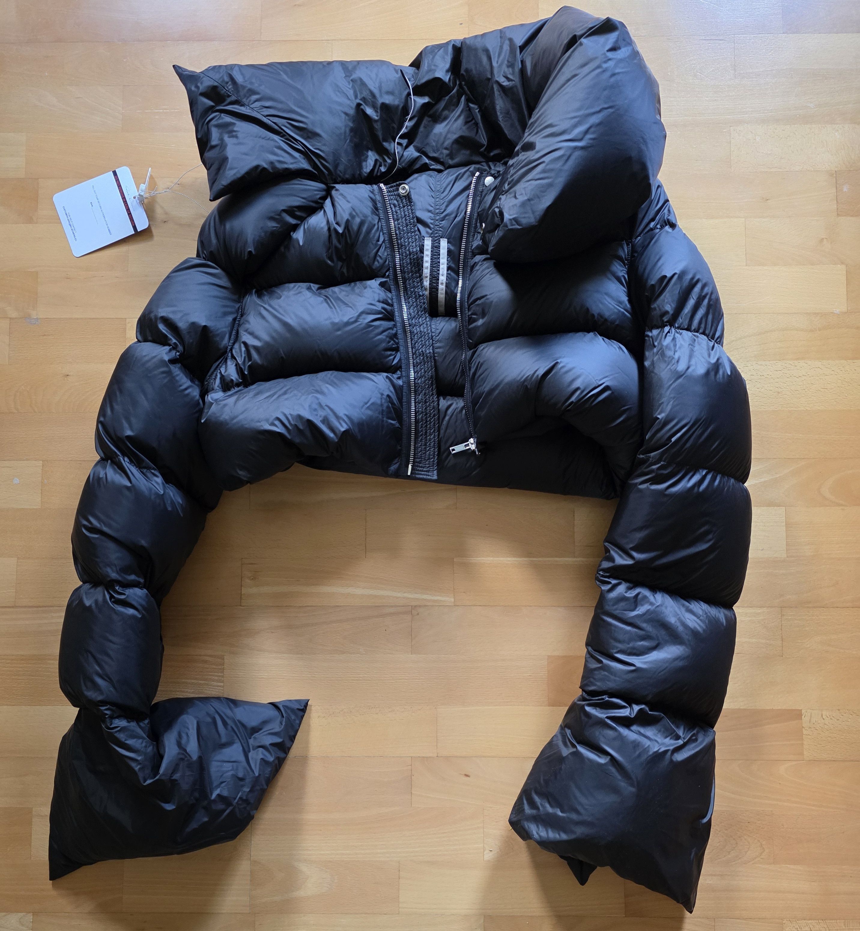 Rick Owens NEW Rick owens cropped jacket LUXOR Mountain Duvet Size US M / EU 48-50 / 2 - 3 Thumbnail