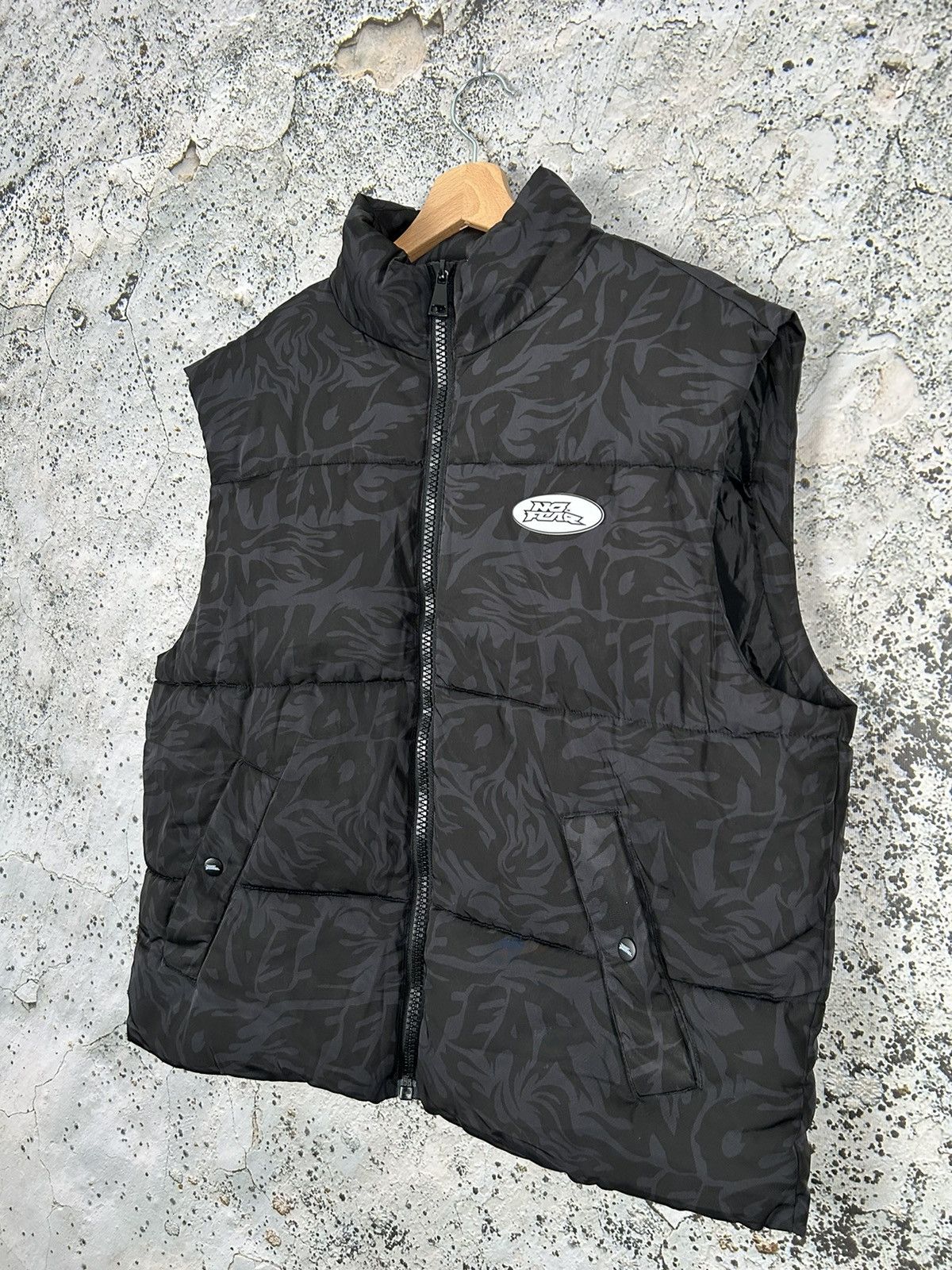 H&M Vintage No Fear x H&M Puffer Vest Streetwear Hype Skate Camo Size US S / EU 44-46 / 1 - 2 Thumbnail