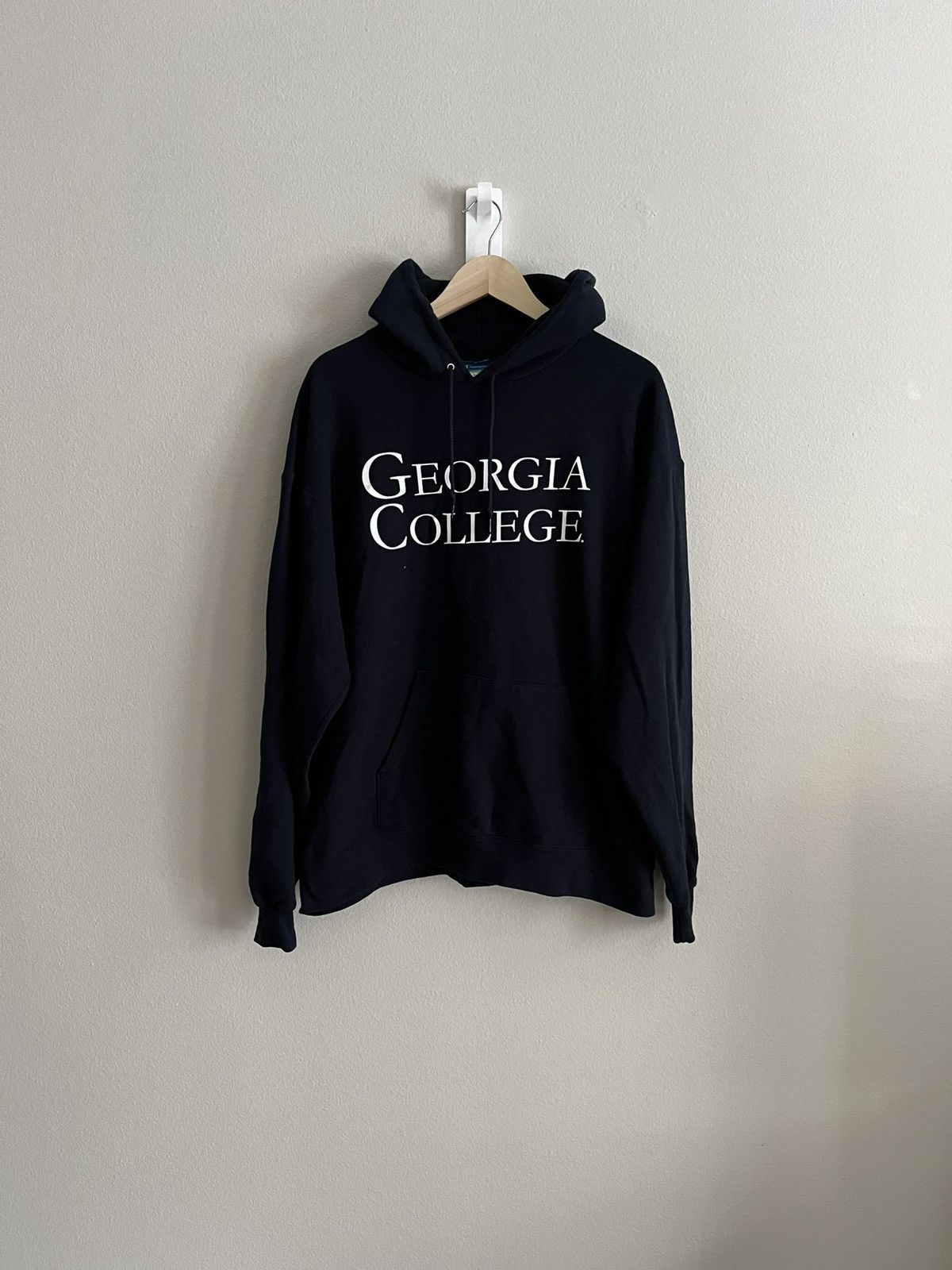 Champion Vintage 'Georgia College' Champion Hoodie Size US XL / EU 56 / 4 - 1 Thumbnail