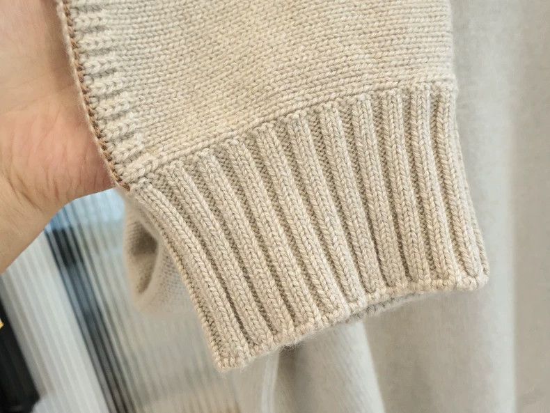 Loro Piana LORO PIANA Little goat cashmere soft gold knit sweater Size US L / EU 52-54 / 3 - 5 Thumbnail