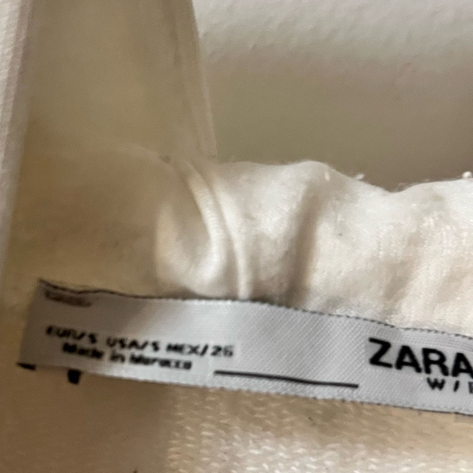 Zara Zara-Chain Drawstring Hoodie-Small Size S / US 4 / IT 40 - 4 Thumbnail