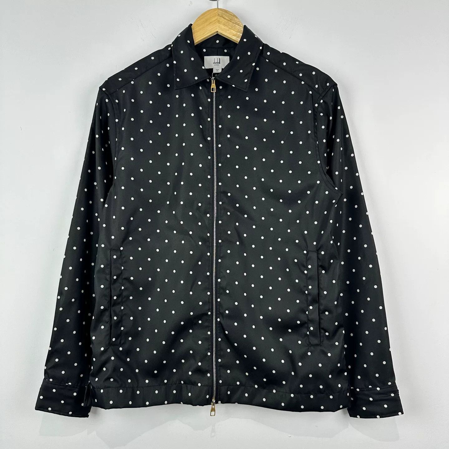 Alfred Dunhill Dunhill Polka Dot Zip Jacket Size S Size US S / EU 44-46 / 1 - 1 Thumbnail
