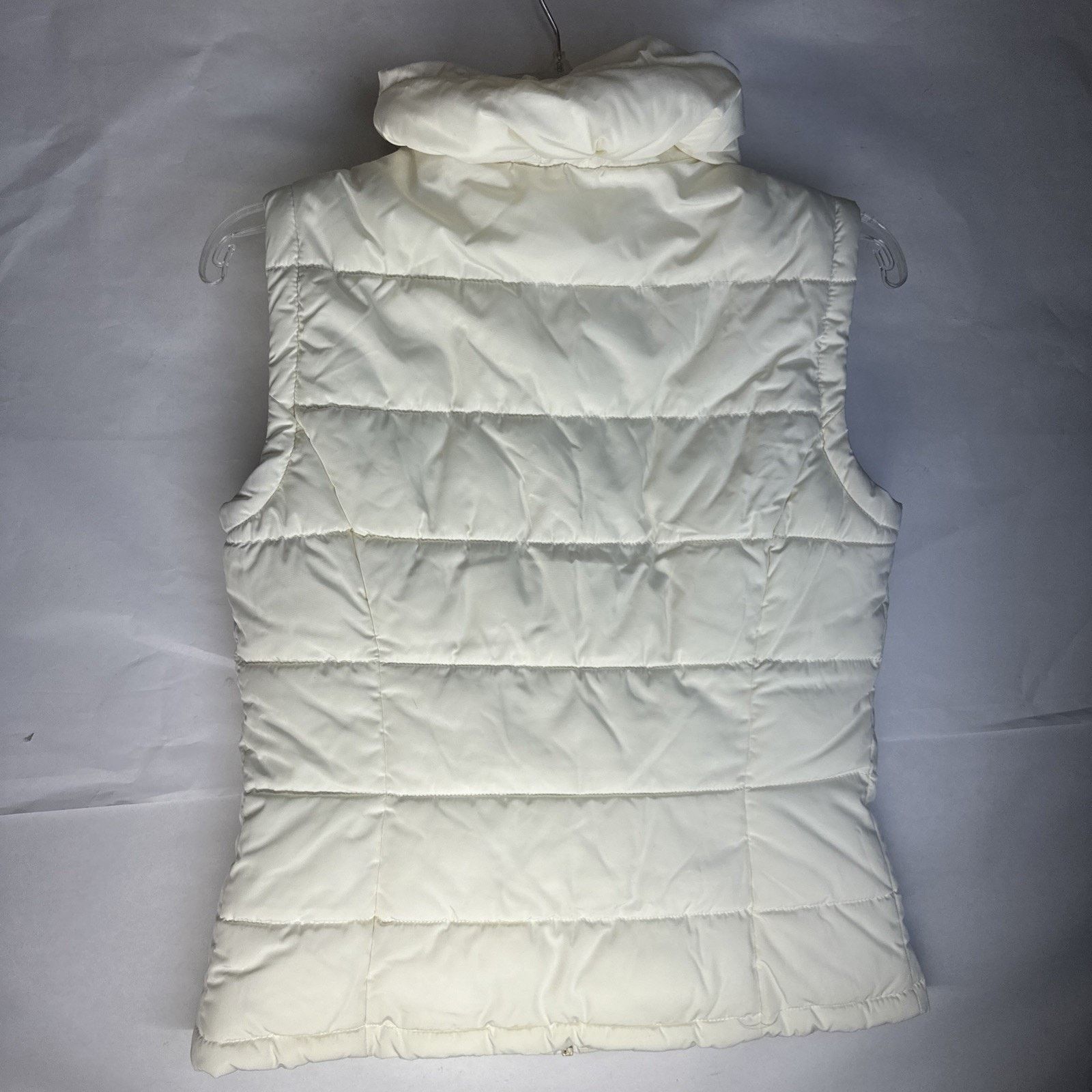 Calvin Klein Calvin Klein Puffer Vest White Quilted Extra Small Size XS / US 0-2 / IT 36-38 - 8 Thumbnail