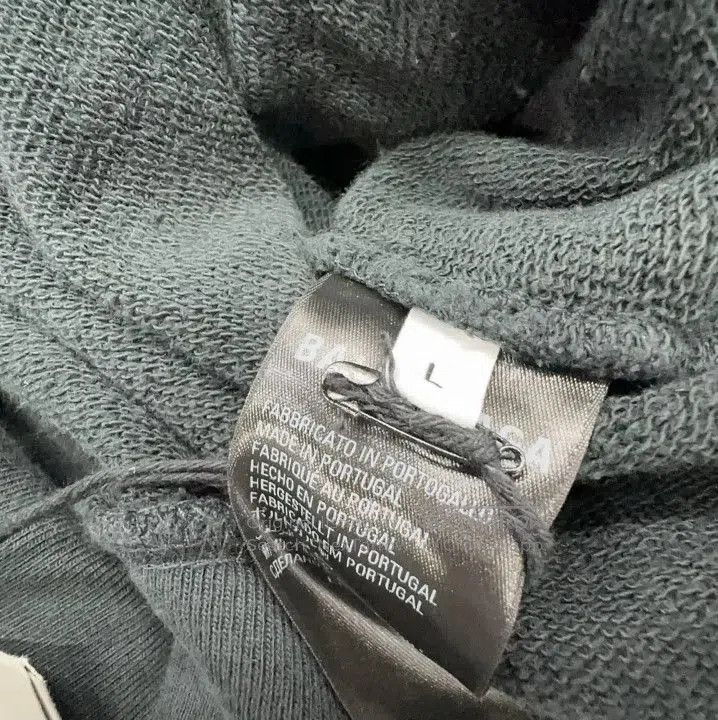 Balenciaga Logo Print Hooded Sweatshirt for Men.