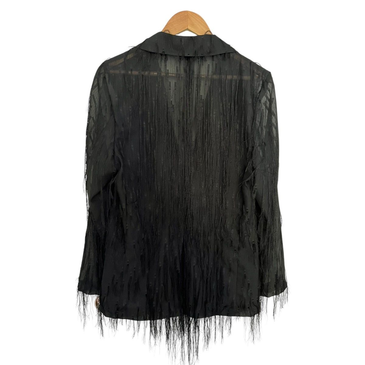 Designer × Japanese Brand Fray hair sheer blazer Size US M / EU 48-50 / 2 - 3 Thumbnail