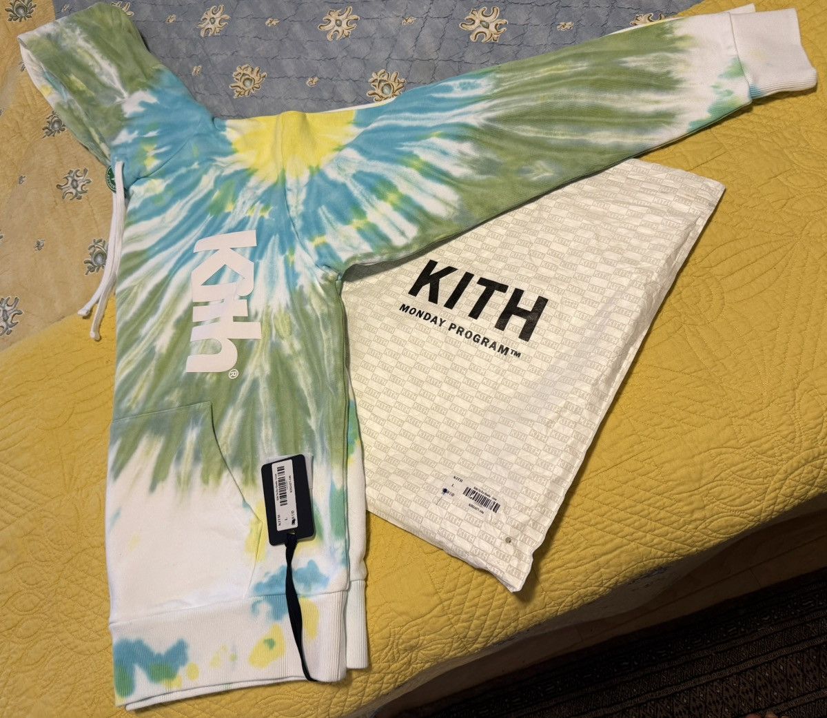 Kith Kith Tie Dye Hoodie - Brand New w/ Bag & Tags! - Men’s Large Size US L / EU 52-54 / 3 - 11 Thumbnail