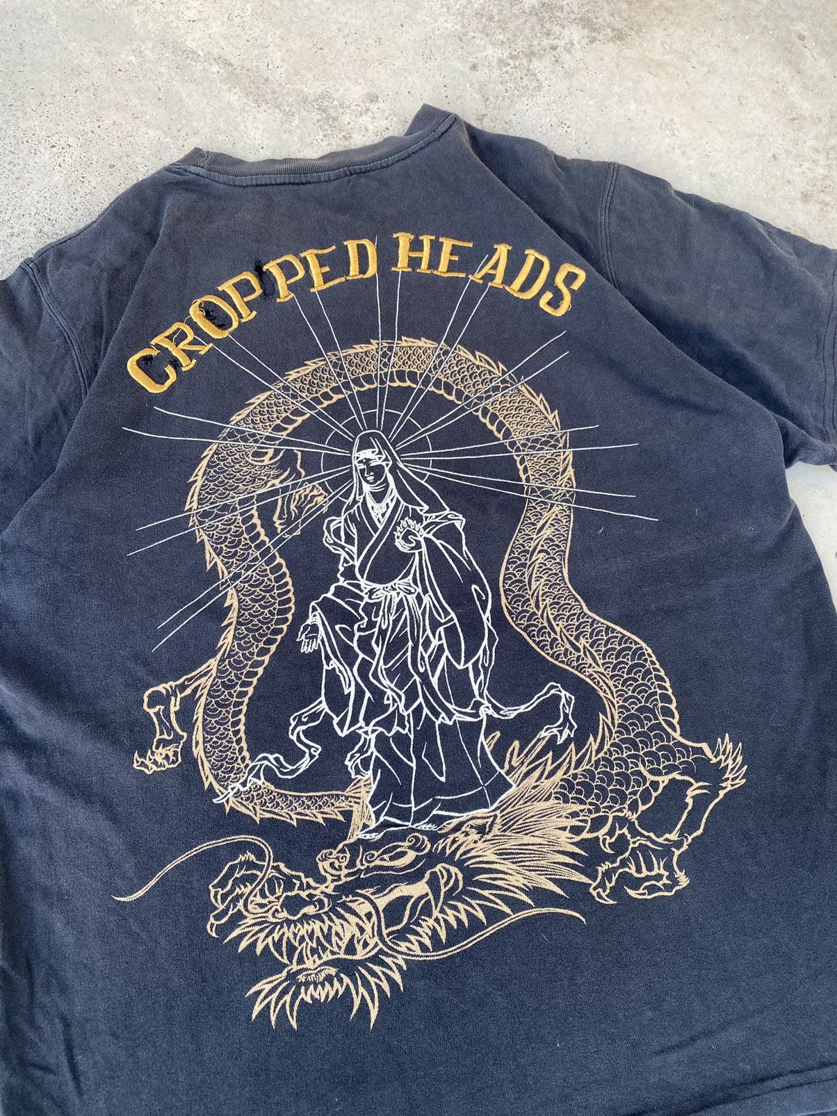 Japanese Brand Distressed Buddha ifsixwasnine styled Embroidered Size US L / EU 52-54 / 3 - 2 Thumbnail
