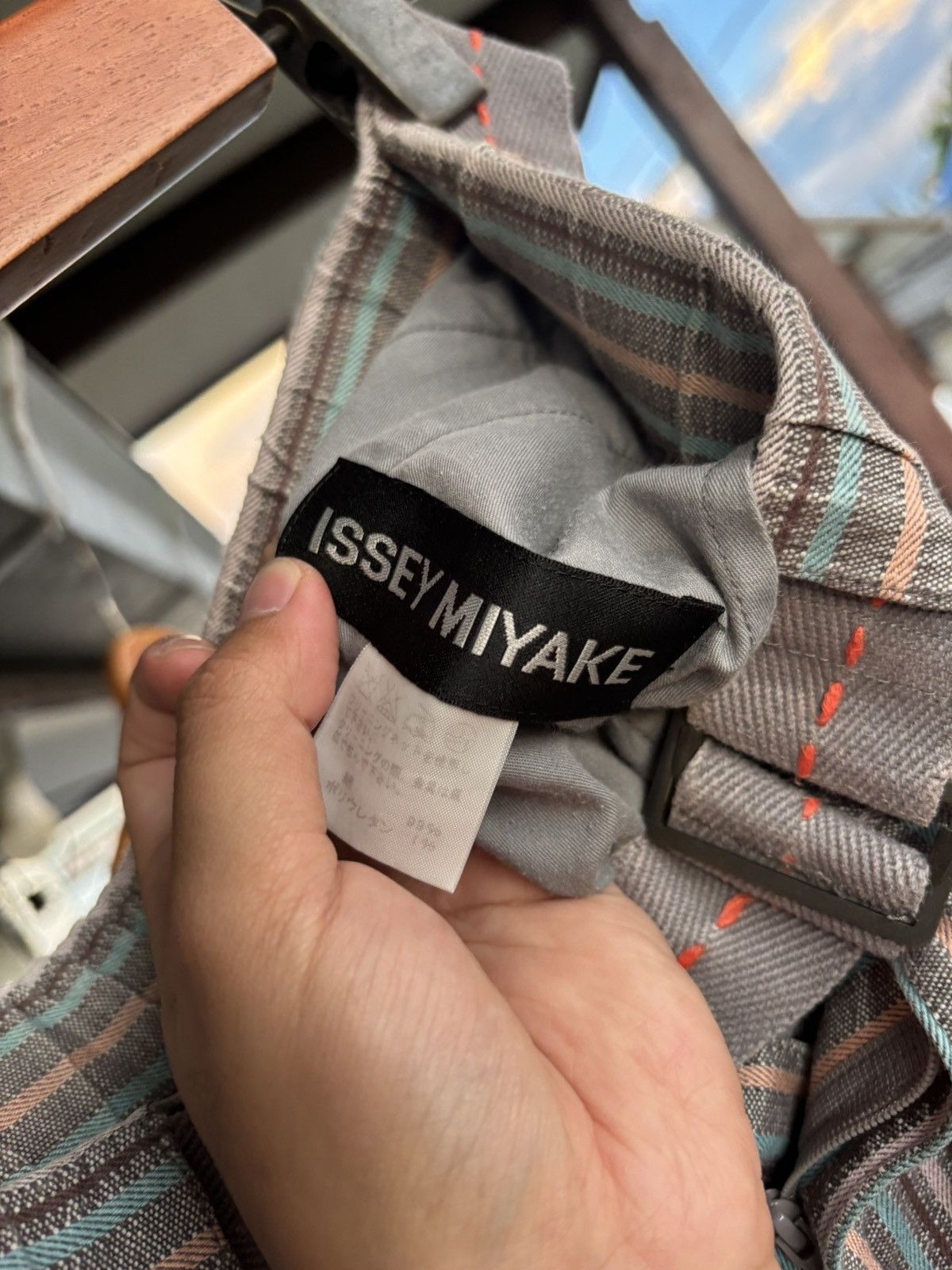Homme Plisse Issey Miyake × Issey Miyake × Pleats Please Issey Miyake Issey Miyake Homme painted Multiple colors Size US 31 - 10 Thumbnail