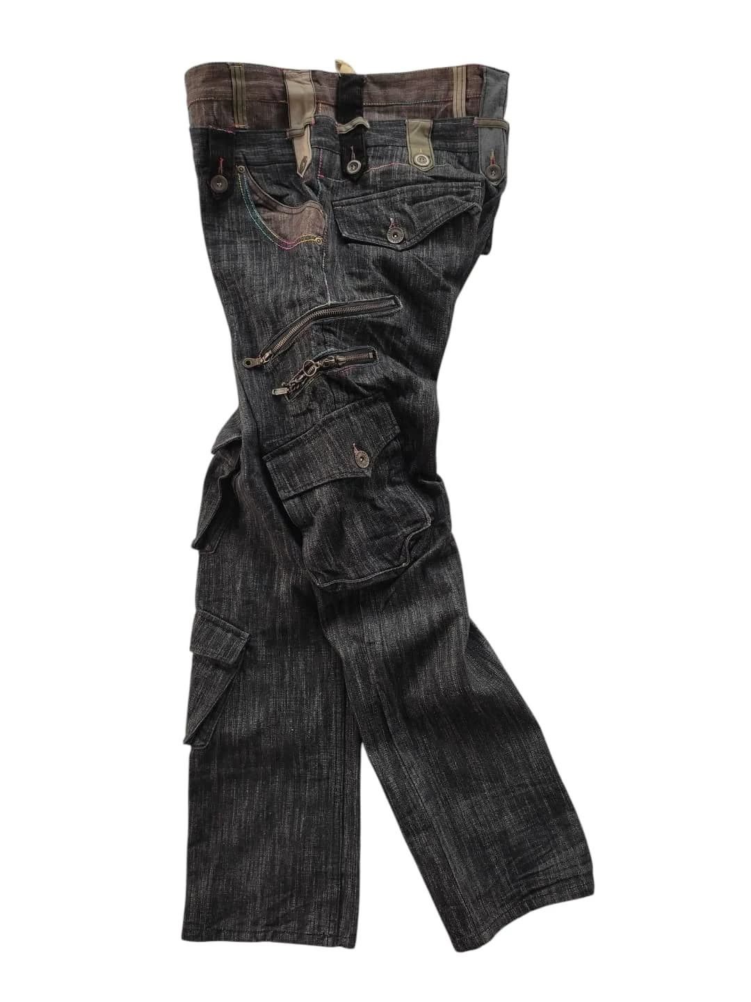 Gumu afect colors multi pocket trouser