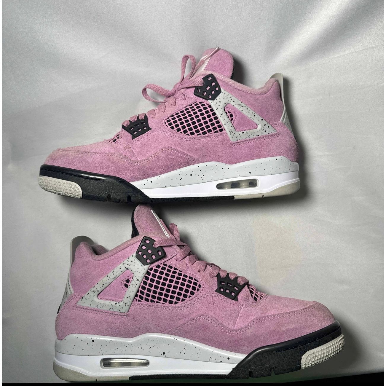 Jordan Brand × Nike Size 10.5 - Wmns Air Jordan 4 Retro Orchid Men's Shoes Size US 10.5 / IT 40.5 - 3 Thumbnail
