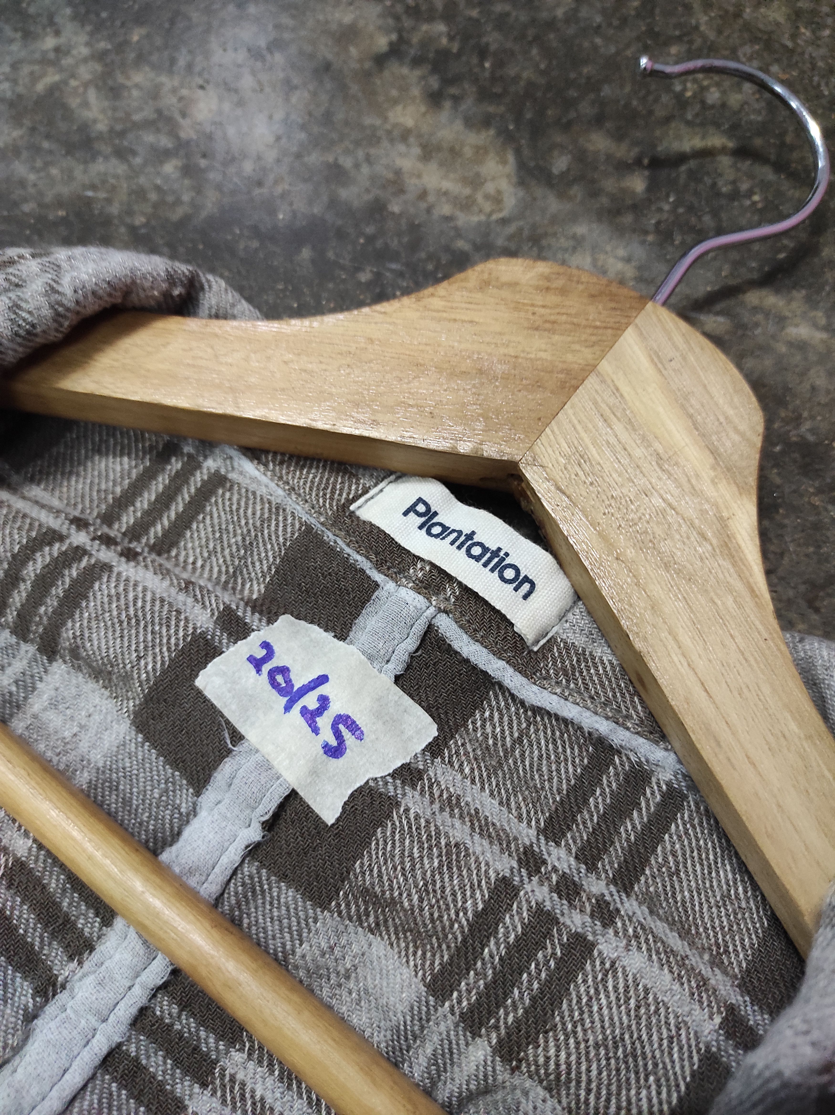 Issey Miyake PLANTATION PLAID COAT JACKET Size M / US 6-8 / IT 42-44 - 9 Thumbnail