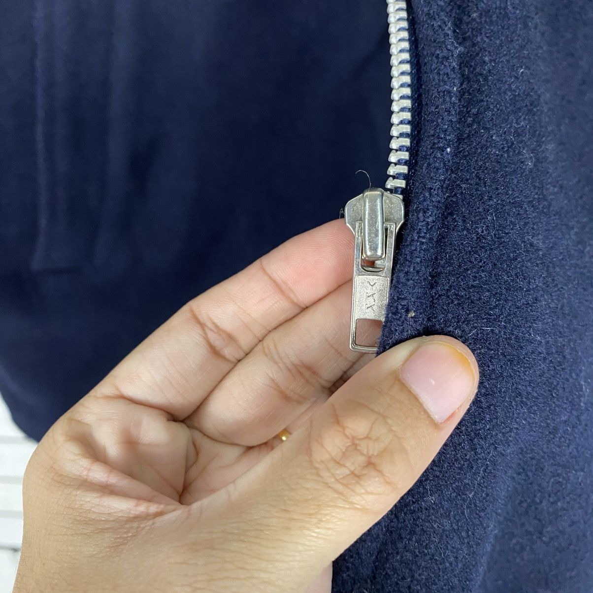 Issey Miyake 📌Vintage Wool Chore Jacket Zipper Blanket Massimo Supply Size US M / EU 48-50 / 2 - 17 Thumbnail