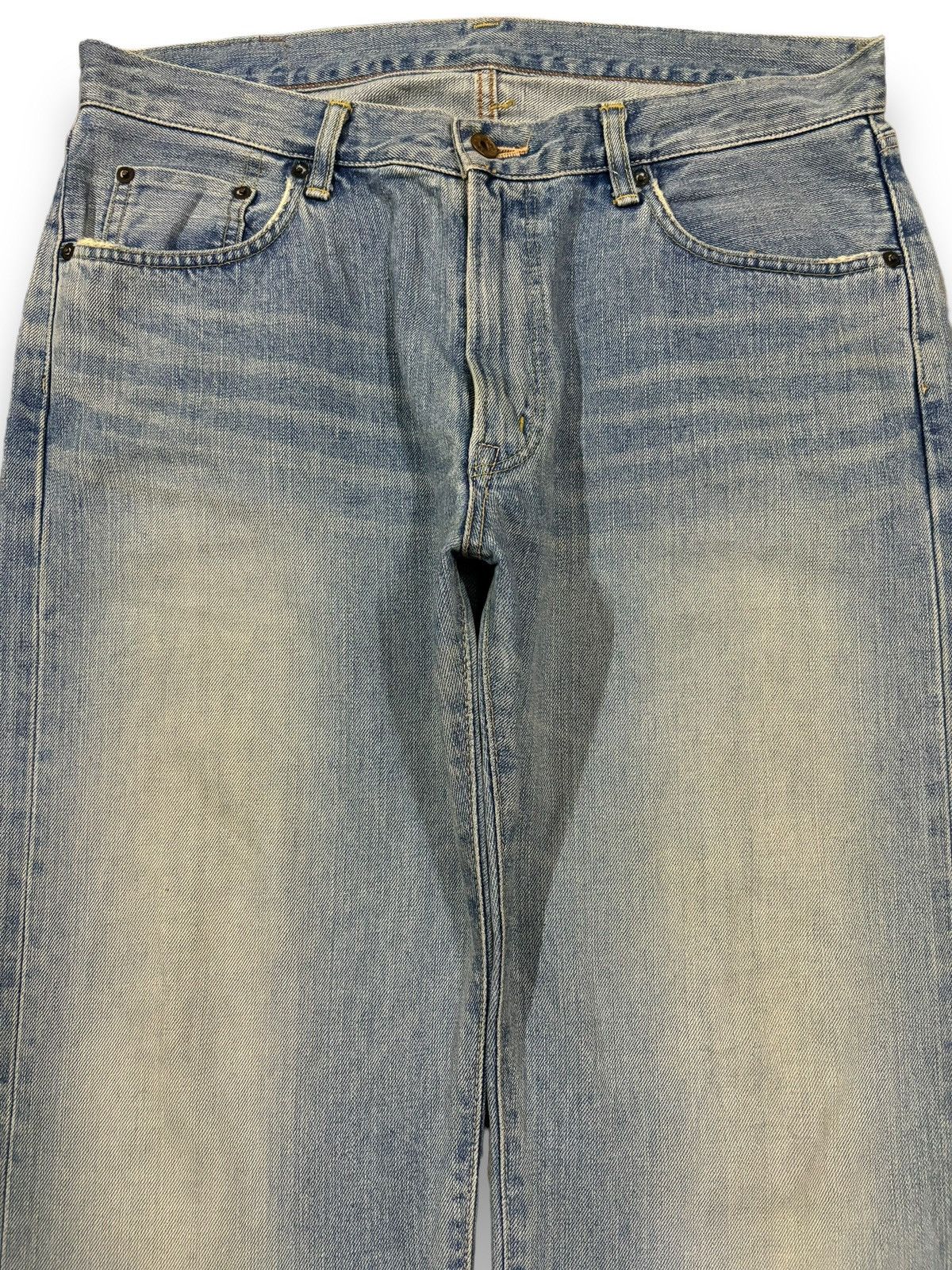 Edwin Vintage Edwin 505XX Selvedge Dirt Mud Wash Baggy Jeans Size US 34 / EU 50 - 4 Thumbnail