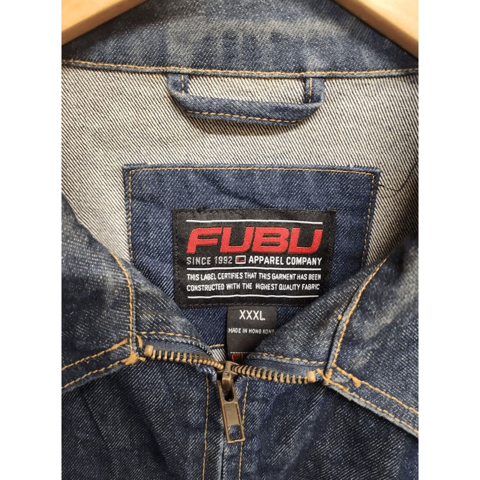 Fubu VINTAGE FUBU Jeans Mens 48x34 Blue Y2K Baggy Streetwear Skater Raver Grunge Jacket Style jean Men 48 Blue Size US 32 / EU 48 - 3 Thumbnail
