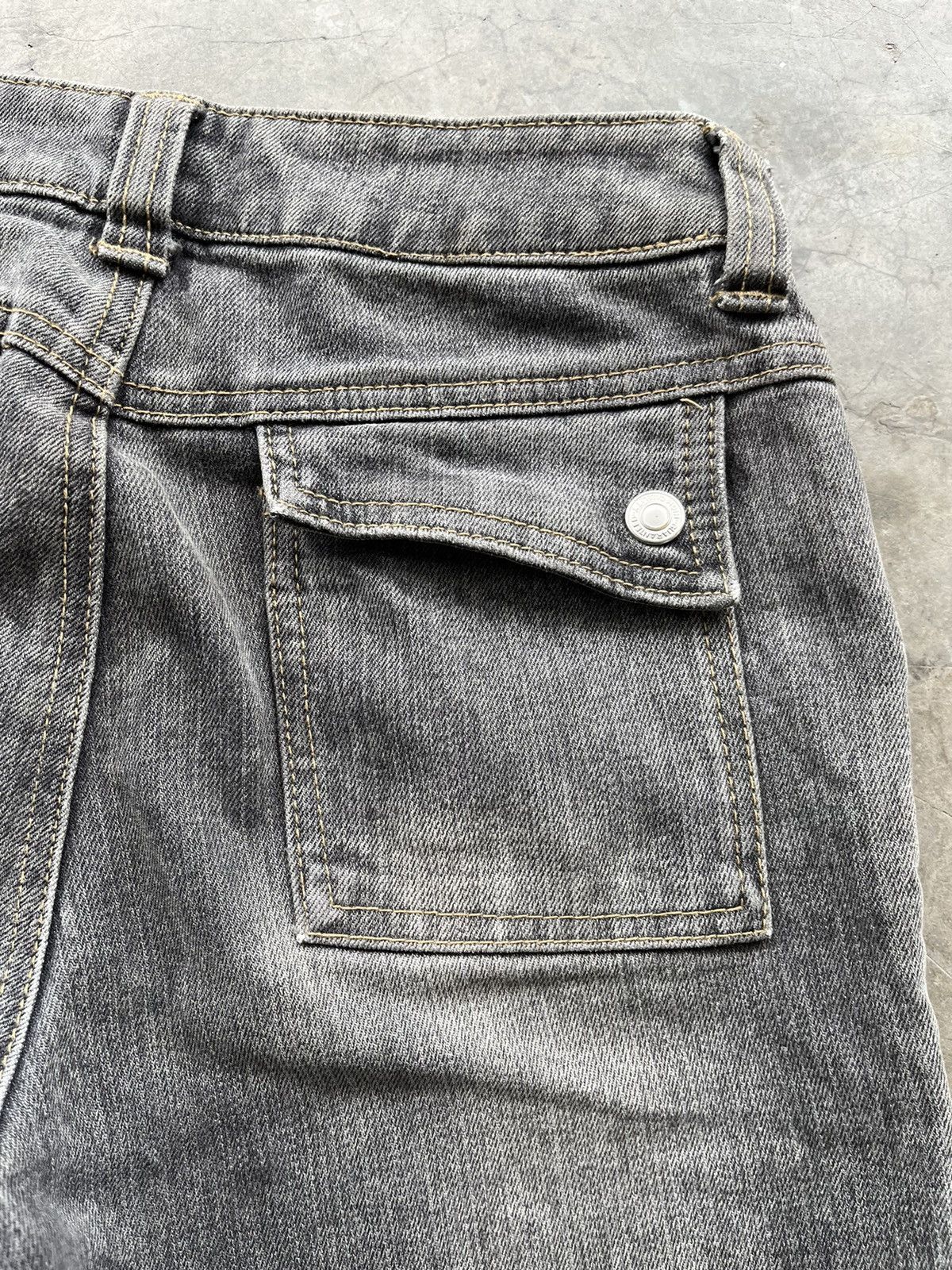 If Six Was Nine Flare jeans daily topics bushpant faded black low rise Size US 27 - 10 Thumbnail