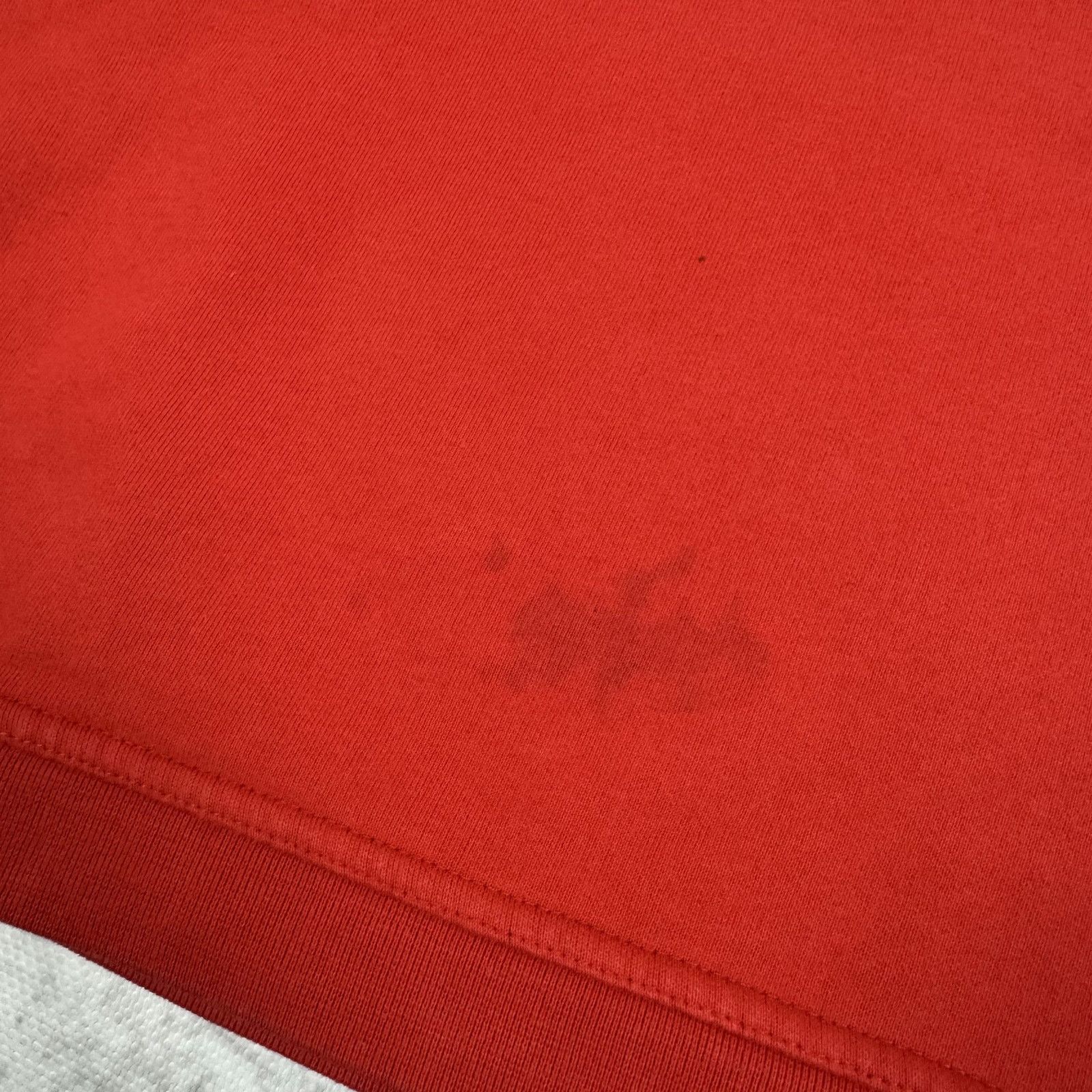 Nike Nike Red Cotton Fleece Lined Spellout Sweatshirt L (12-14) Size L / US 10 / IT 46 - 9 Thumbnail