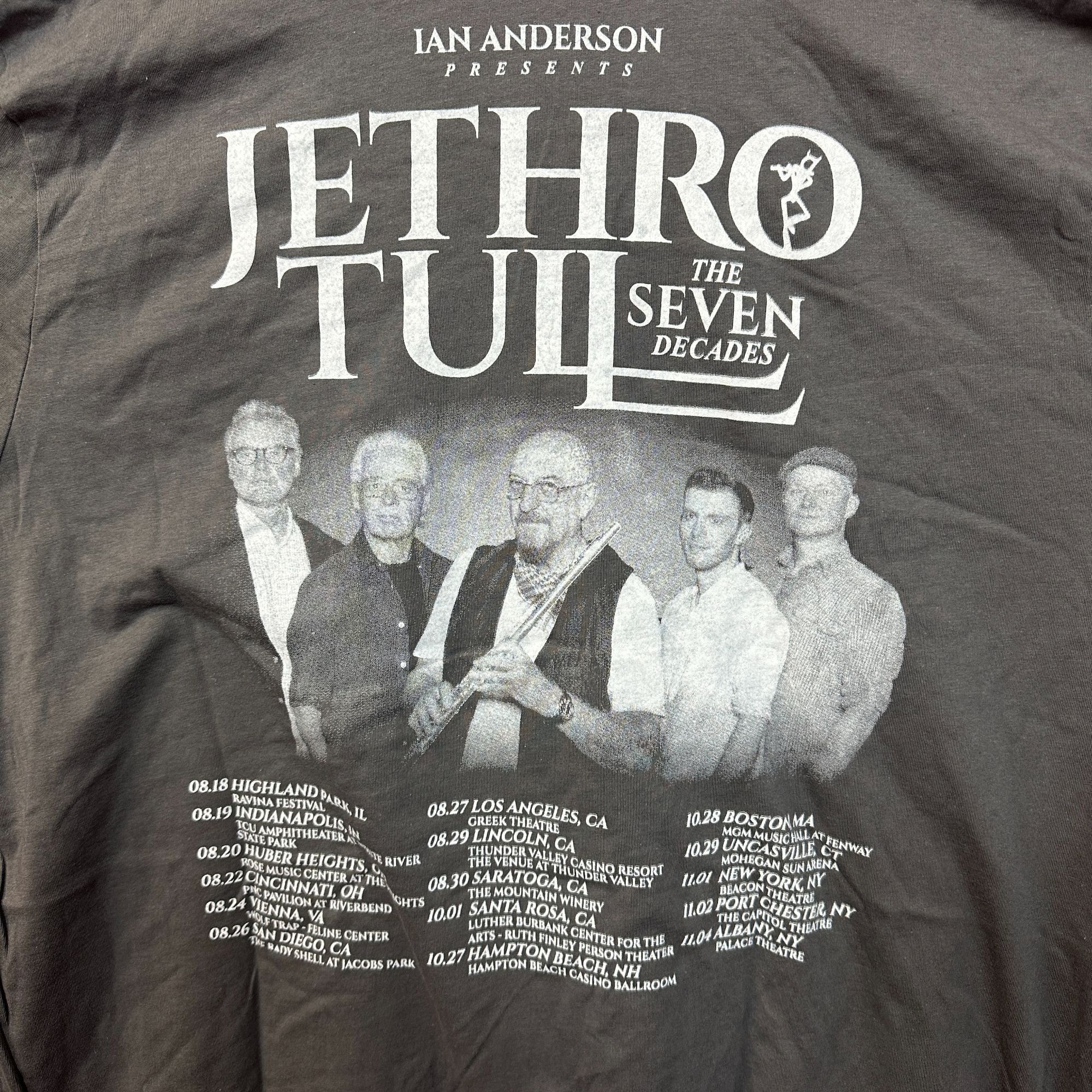 Band Tees Jethro Tull The Seven Decades Tour Tshirt size 2x Size US XXL / EU 58 / 5 - 3 Thumbnail