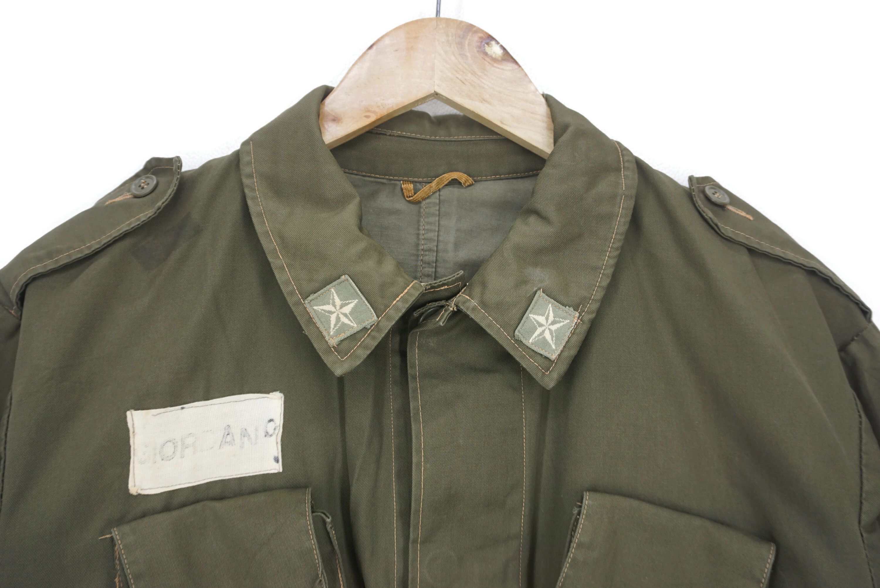 Vintage Panzera and Bove Caserta Italy 11-9-1973 Army Field Jacket Size US M / EU 48-50 / 2 - 4 Thumbnail