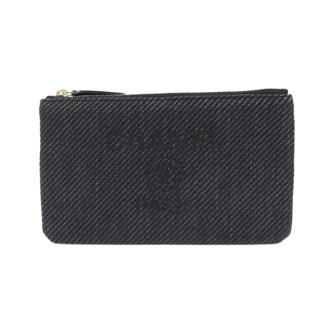 Chanel Chanel Chanel Deauville Line Nylon Canvas Pouch Canvas Other DUTY FREE for USA Size ONE SIZE - 1 Thumbnail