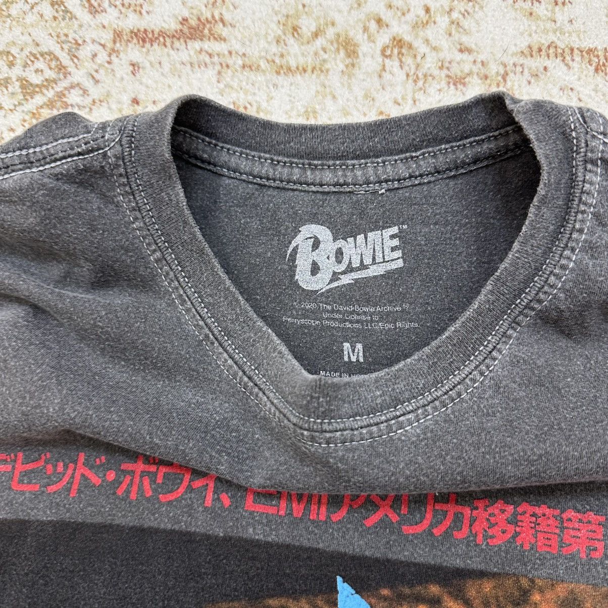 Band Tees × Vintage Vintage Bowie T-shirts Band Rock Big Logo Japan Y2K 00s Size US M / EU 48-50 / 2 - 6 Thumbnail