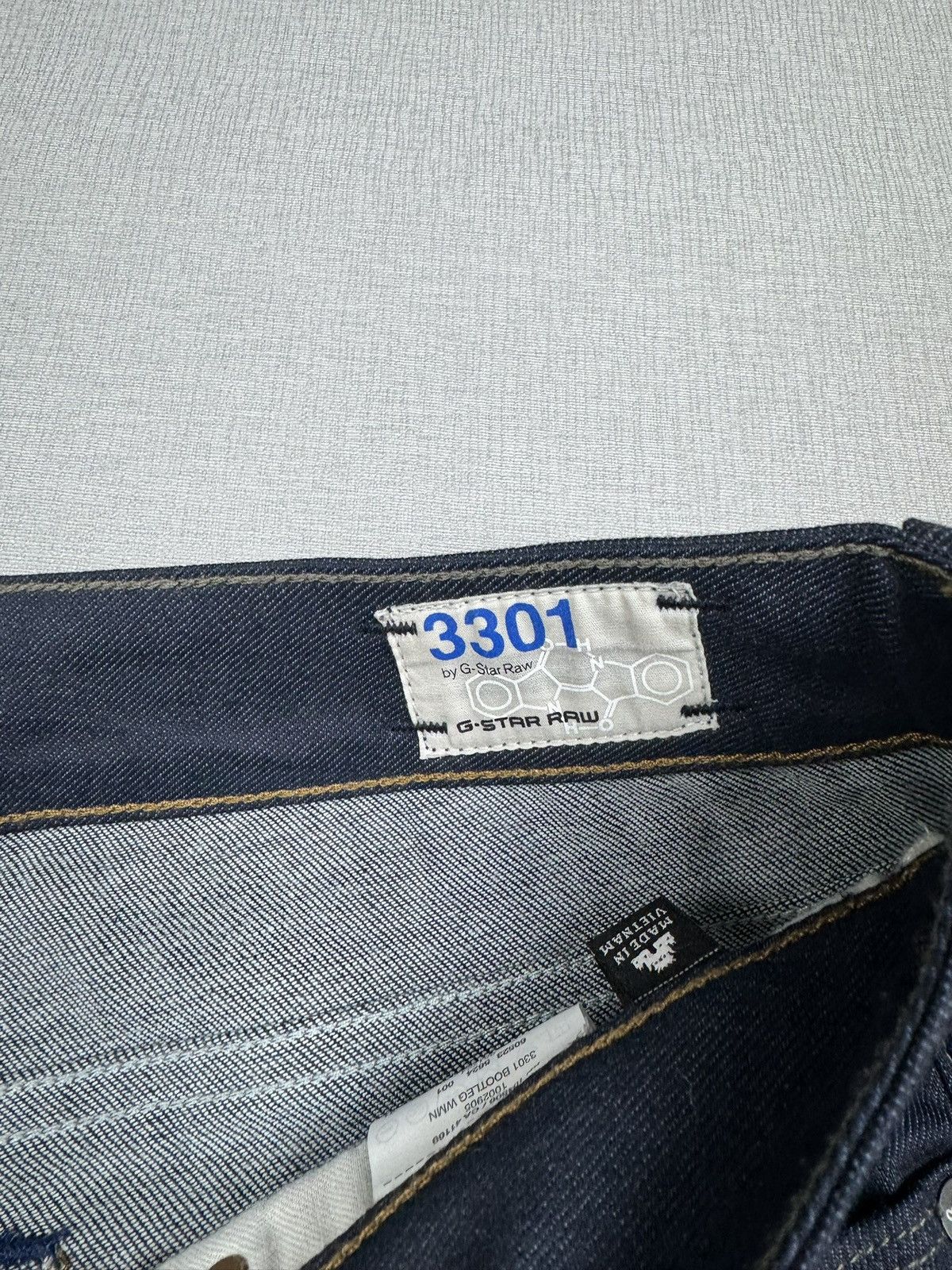 G-Star × Japanese Brand Women’s G-Star Raw 3301 Bootleg Jeans Y2K Denim pants W31L32 Size 30" / US 8 / IT 44 - 5 Thumbnail
