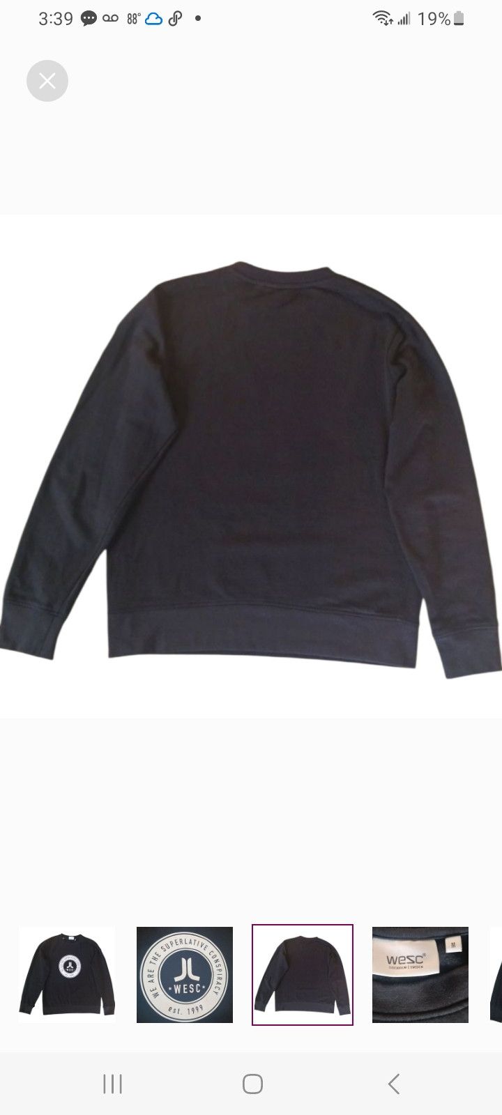 WeSC WESC SUPERLATIVE Sweater Size US M / EU 48-50 / 2 - 3 Thumbnail